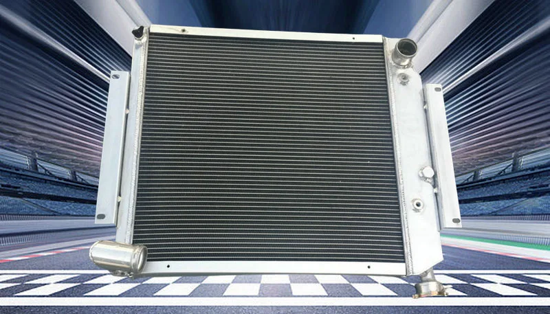 For 1970-1981 International Harvester Scout II & Pickup 3.2L 5.0L 5.6L I4 V6 V8 Softop Safari II 1970 71 3Row Aluminum Radiator