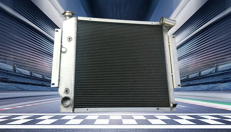 For 1970-1981 International Harvester Scout II & Pickup 3.2L 5.0L 5.6L I4 V6 V8 Softop Safari II 1970 71 3Row Aluminum Radiator