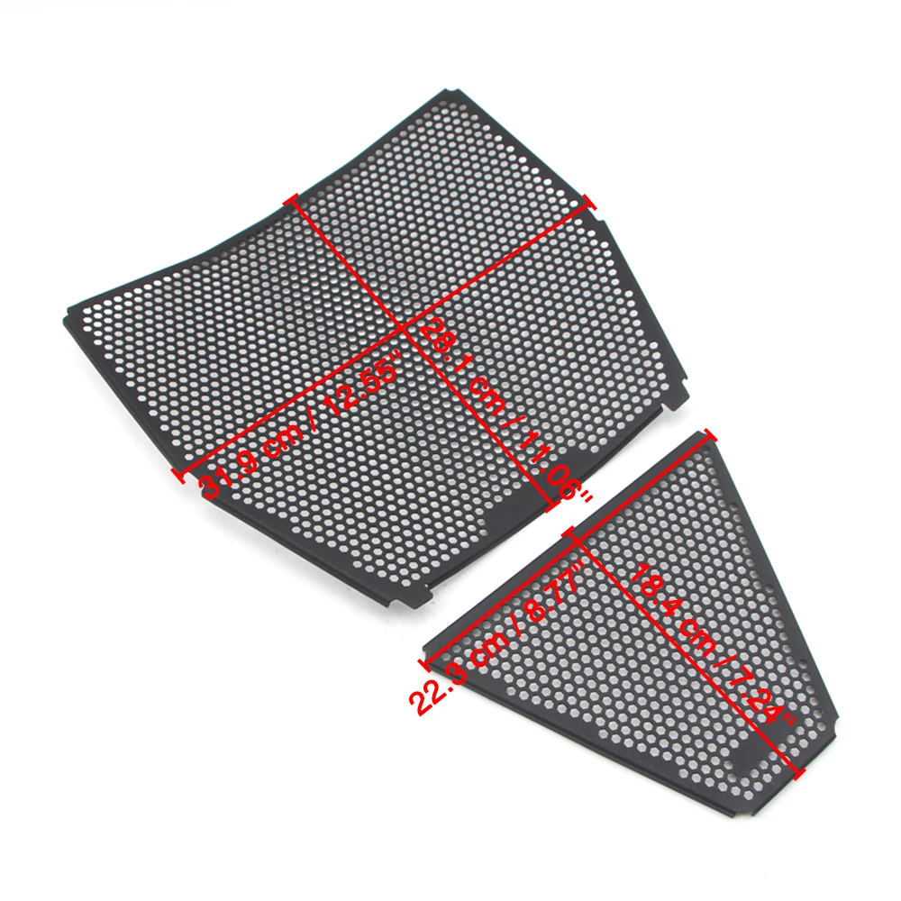 Radiator Grille Guard Oil Cooler Cover for Ducati Panigale V4 S Speciale 2018-2022 Streetfighter V4 S 2020+ Protector Grille