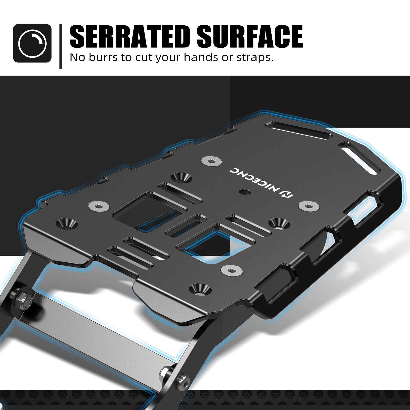 (EU Stock) Rear Luggage Rack Kit 2017-2025 For Surron light bee X S L1E Segway X160 X260 Electric Dirt Bike Top Case Bracket