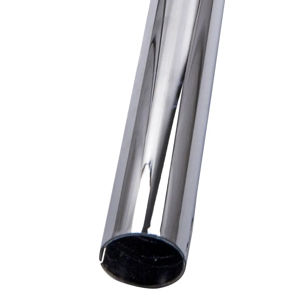 Chrome 36" Fishtail Exhaust Pipe Slip Ons for Harley Touring Road King 1995-2016