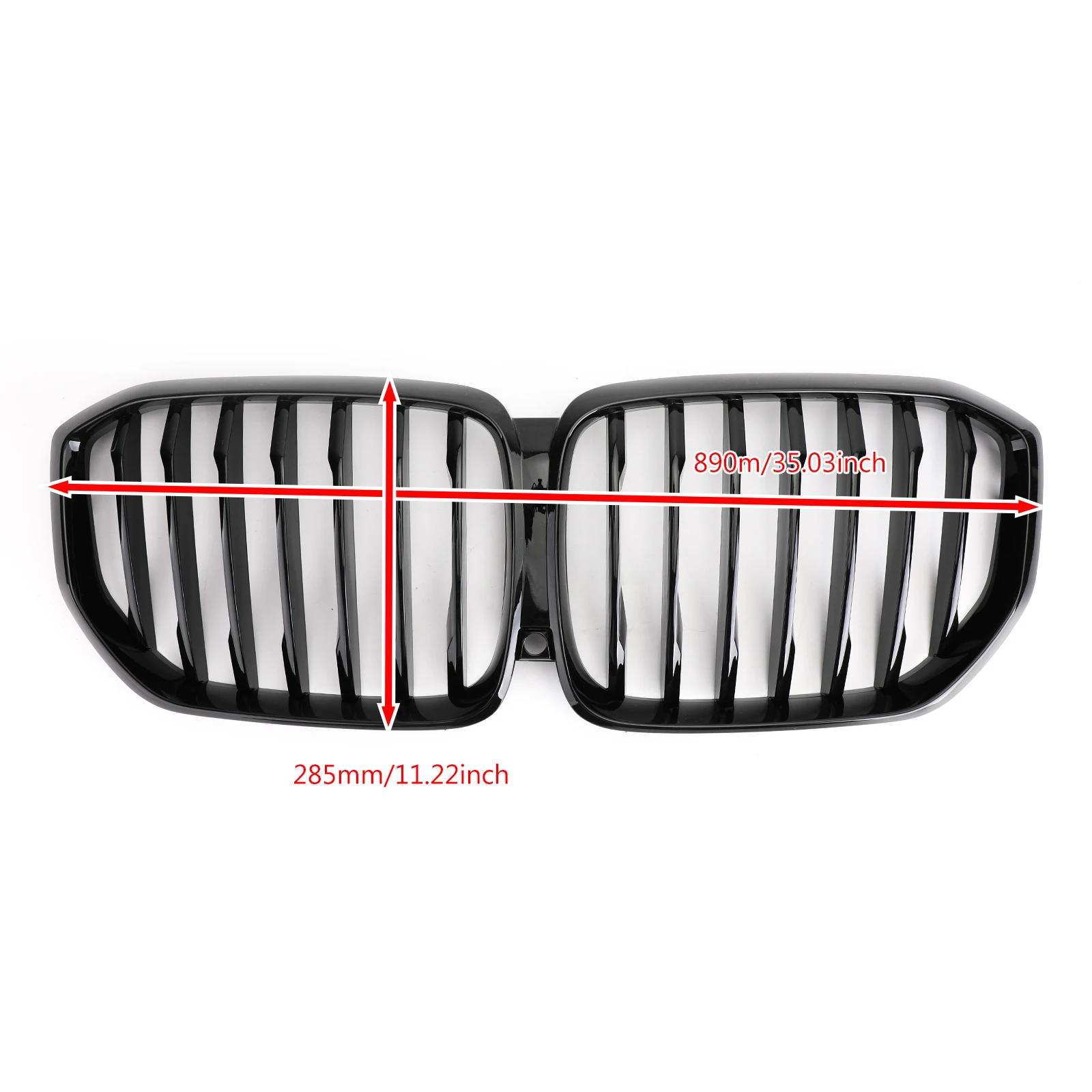 Artudatech Gloss Black Front Kidney Grill Grille Performance For BMW X5 G05 2018-2021