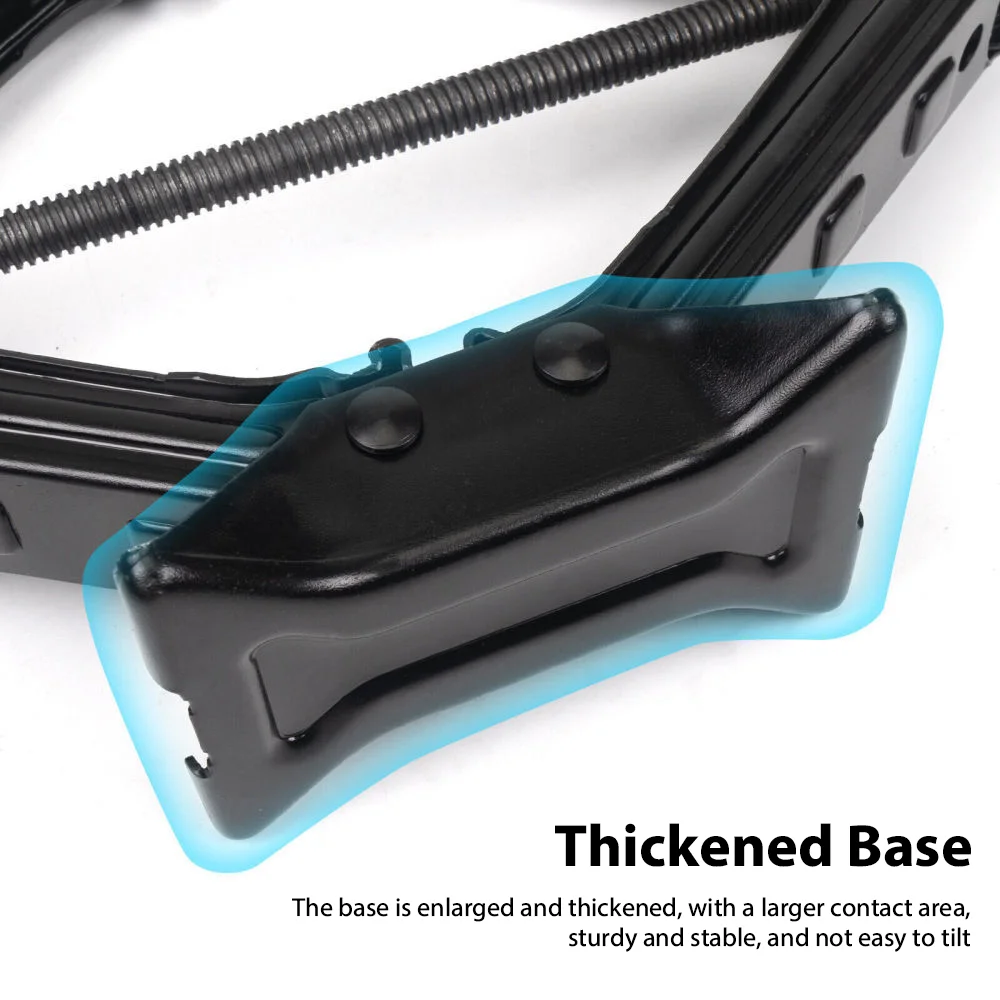 Car Scissor Jack with Hand Crank 2.5T Portable Labor-saving Car Jack Car Repair Tool Set with Wrenches Socket Tow rope