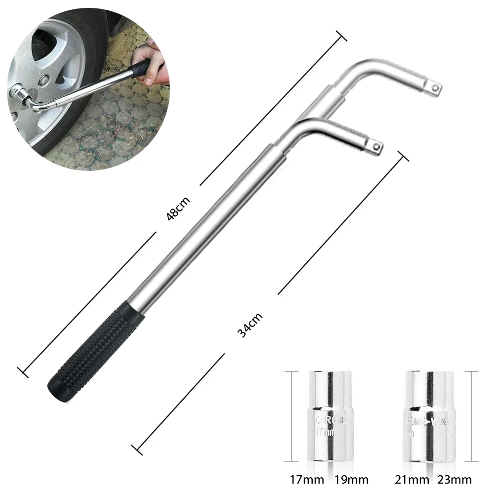 Car Scissor Jack with Hand Crank 2.5T Portable Labor-saving Car Jack Car Repair Tool Set with Wrenches Socket Tow rope