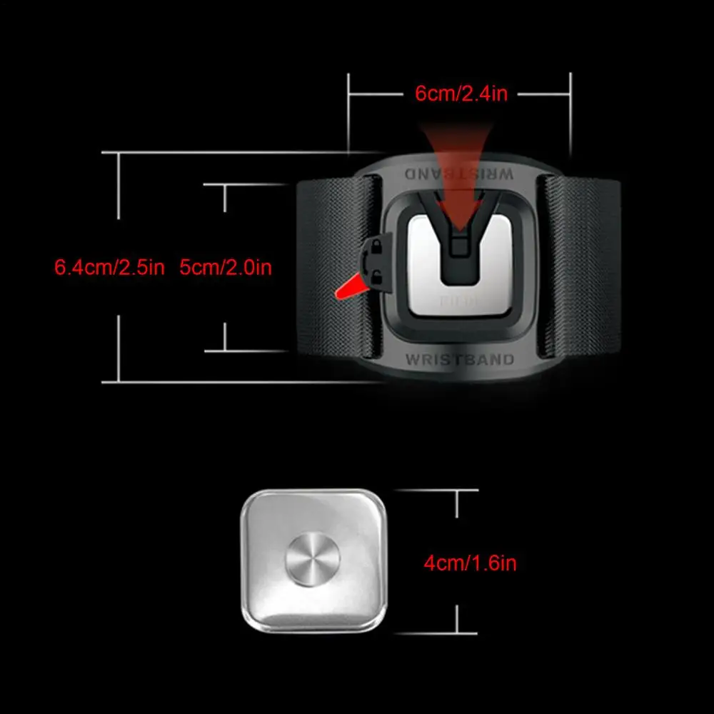 360 Degree Rotatable Wristband Cell Phone Wrist Holder Biking Detachable Armband Cellphone Bracket For Smartphones Accessories