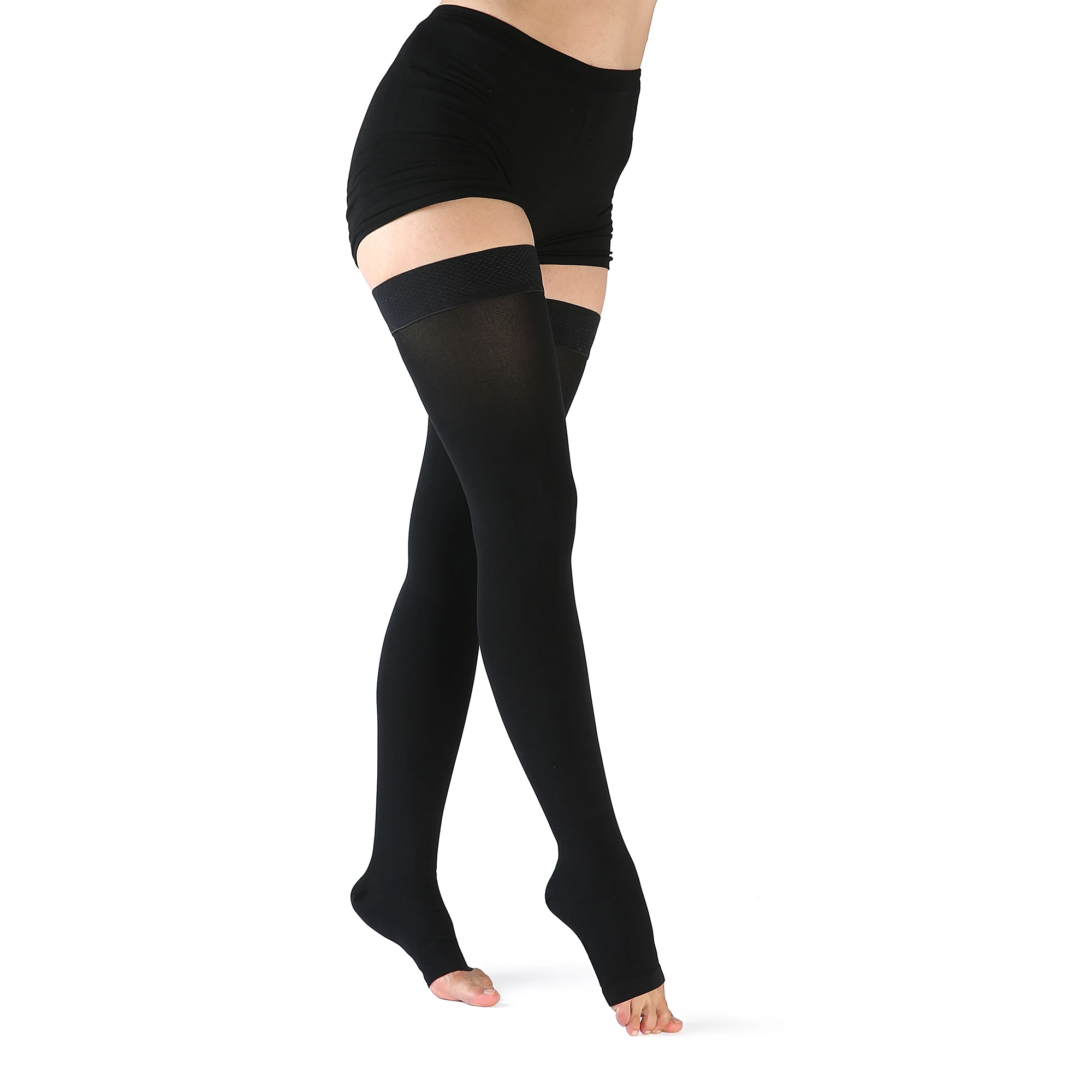 Compression Stockings Men Women 20-30 MMHg Firm Support Socks Hose Varicose Veins Hosiery for Edema, Swelling, Pregnancy, Recove