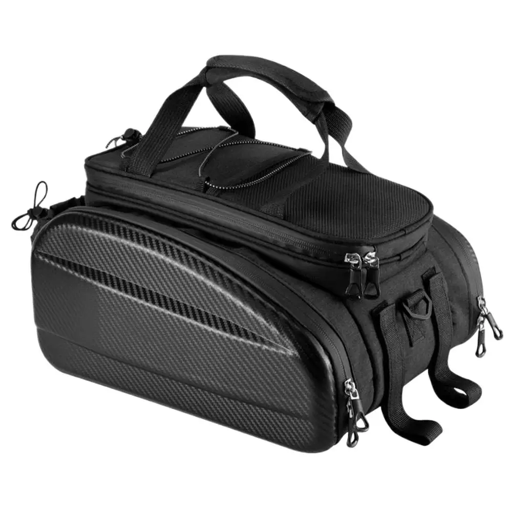 bike rear seat bag Cycling Carrier Pannier lage capacity Cycling Rack Trunk Cargo Bag Pannier bicycle Storage Bag for cycling