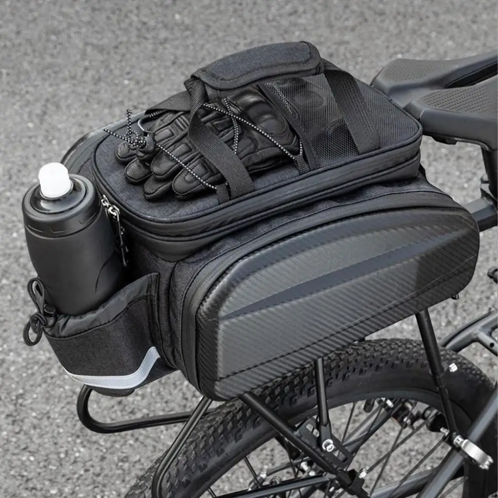 bike rear seat bag Cycling Carrier Pannier lage capacity Cycling Rack Trunk Cargo Bag Pannier bicycle Storage Bag for cycling