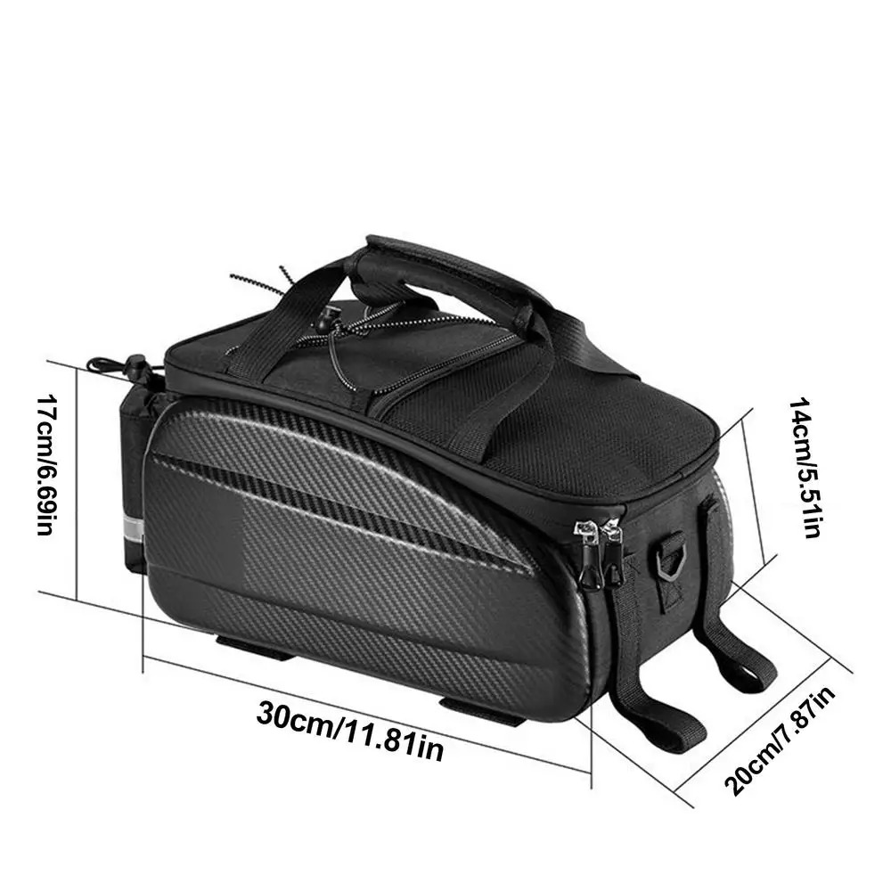 bike rear seat bag Cycling Carrier Pannier lage capacity Cycling Rack Trunk Cargo Bag Pannier bicycle Storage Bag for cycling