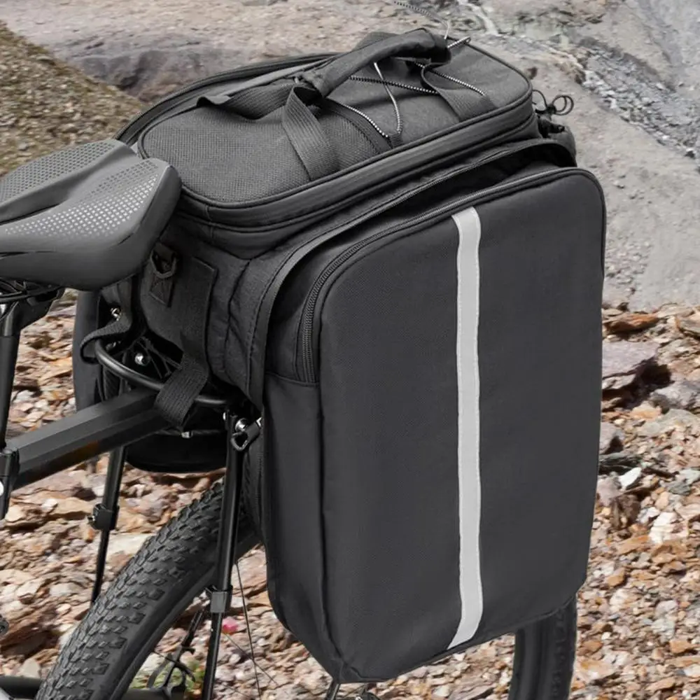 bike rear seat bag Cycling Carrier Pannier lage capacity Cycling Rack Trunk Cargo Bag Pannier bicycle Storage Bag for cycling
