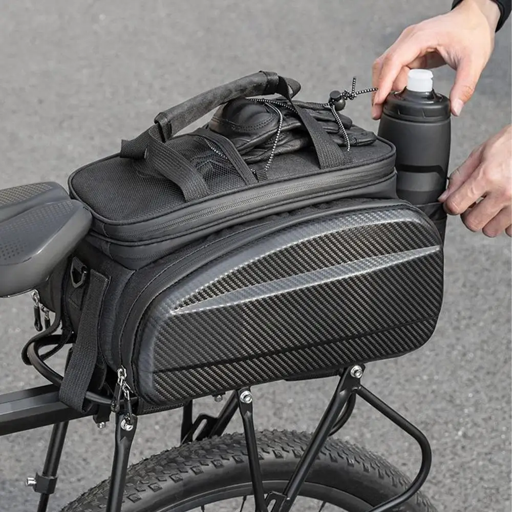 bike rear seat bag Cycling Carrier Pannier lage capacity Cycling Rack Trunk Cargo Bag Pannier bicycle Storage Bag for cycling