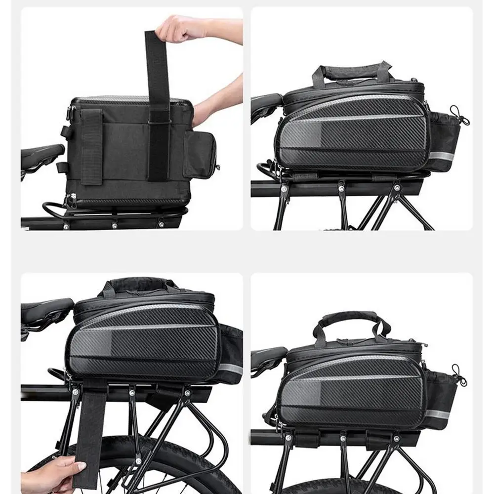 bike rear seat bag Cycling Carrier Pannier lage capacity Cycling Rack Trunk Cargo Bag Pannier bicycle Storage Bag for cycling