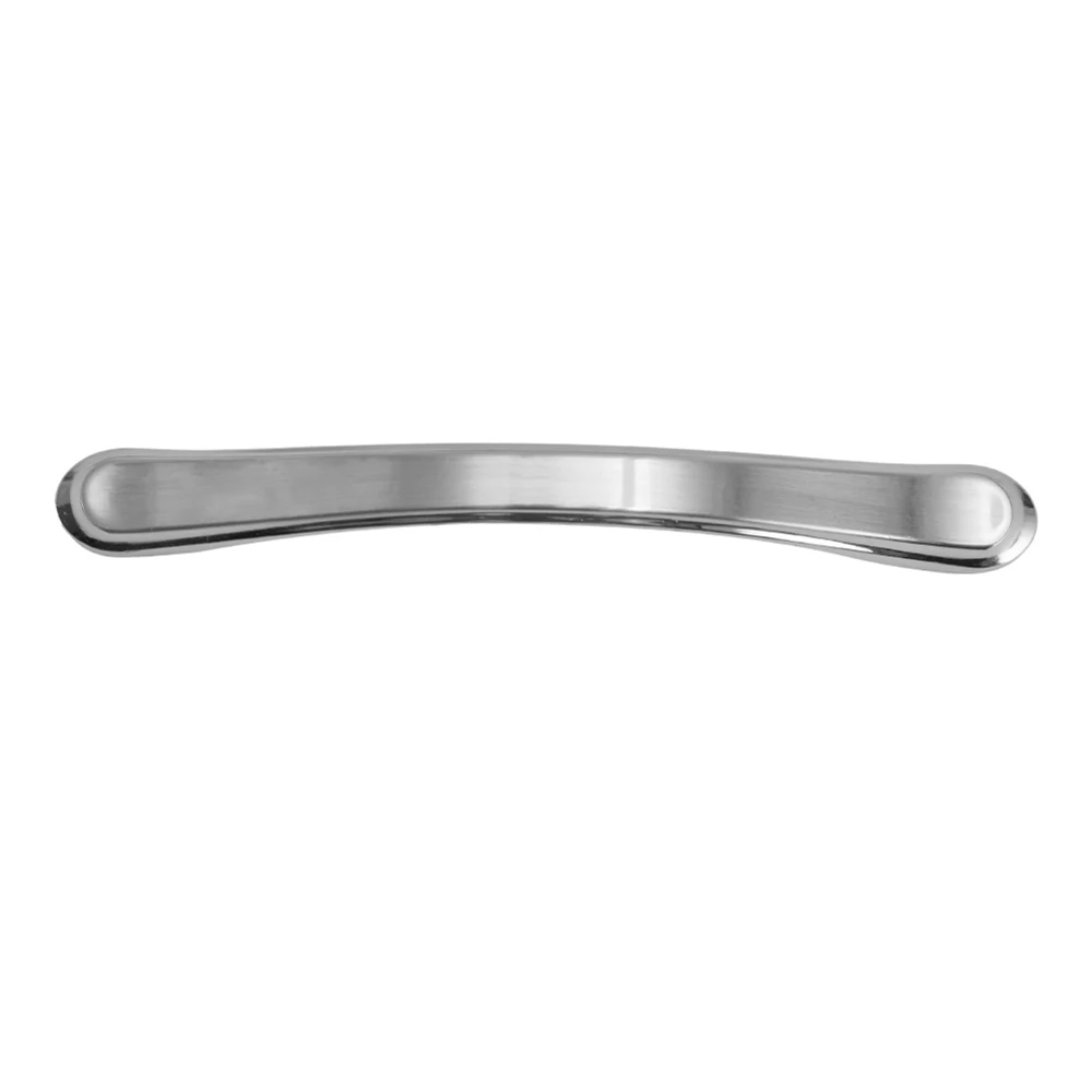Voltsify 2Pcs Silver Furniture Handles for Cabinets, Drawers, Wardrobes, Doors