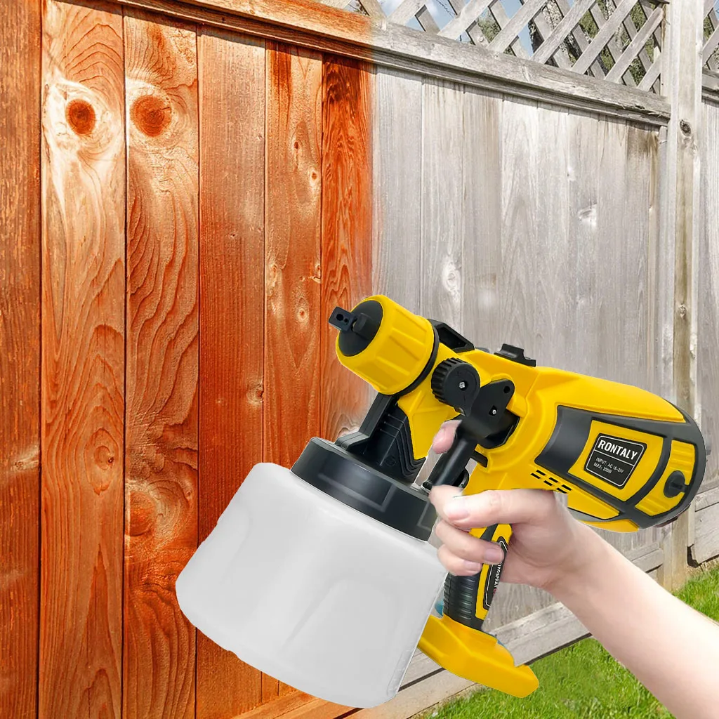Paint Sprayer Cordless Compatible with DeWalt 18v Battery Powered HVLP Power Spray Gun XR UK(Tool Only)