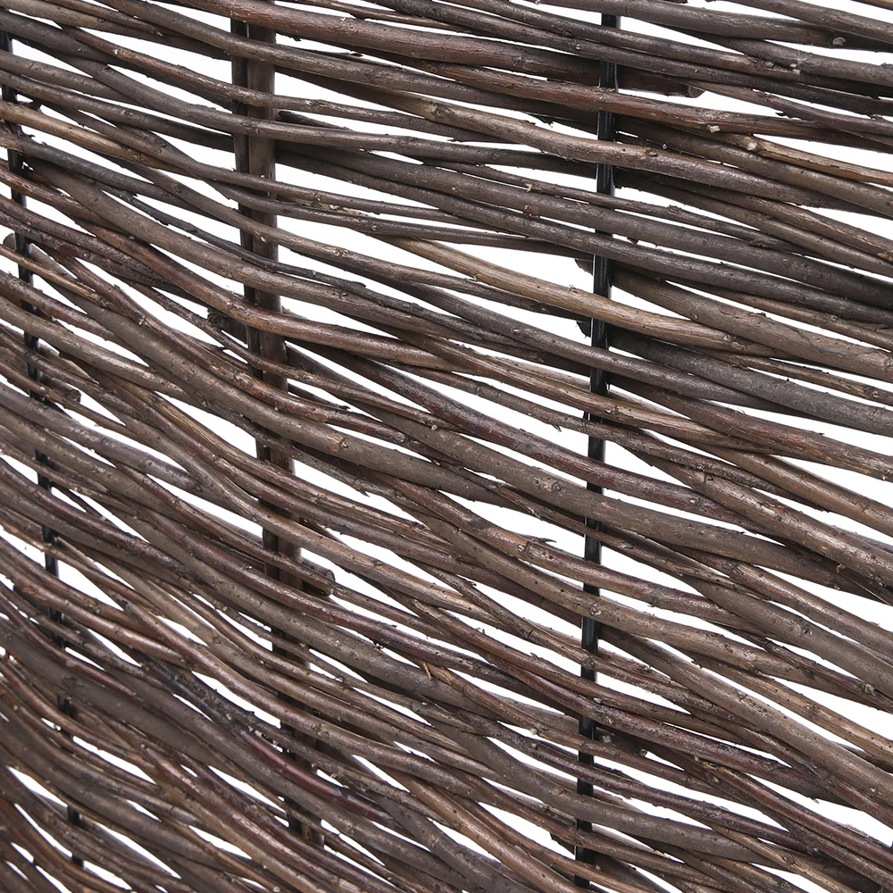 【Breeins】Garden Sanctuary Trash Can Fence Wicker Privacy Fence Outdoor Courtyard Multi Use Decoration