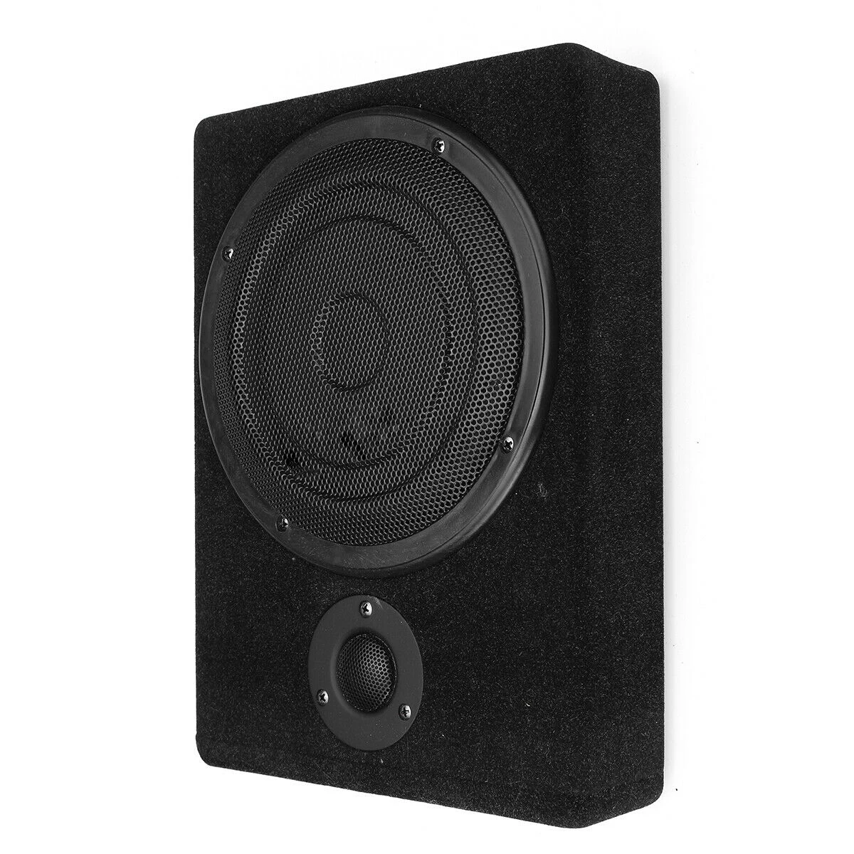 1 Set New Quality 8'' 800W Car Stereo Audio Universal Ultra Thin Under Seat Subwoofer Amplifier Bass Box Durable For Car