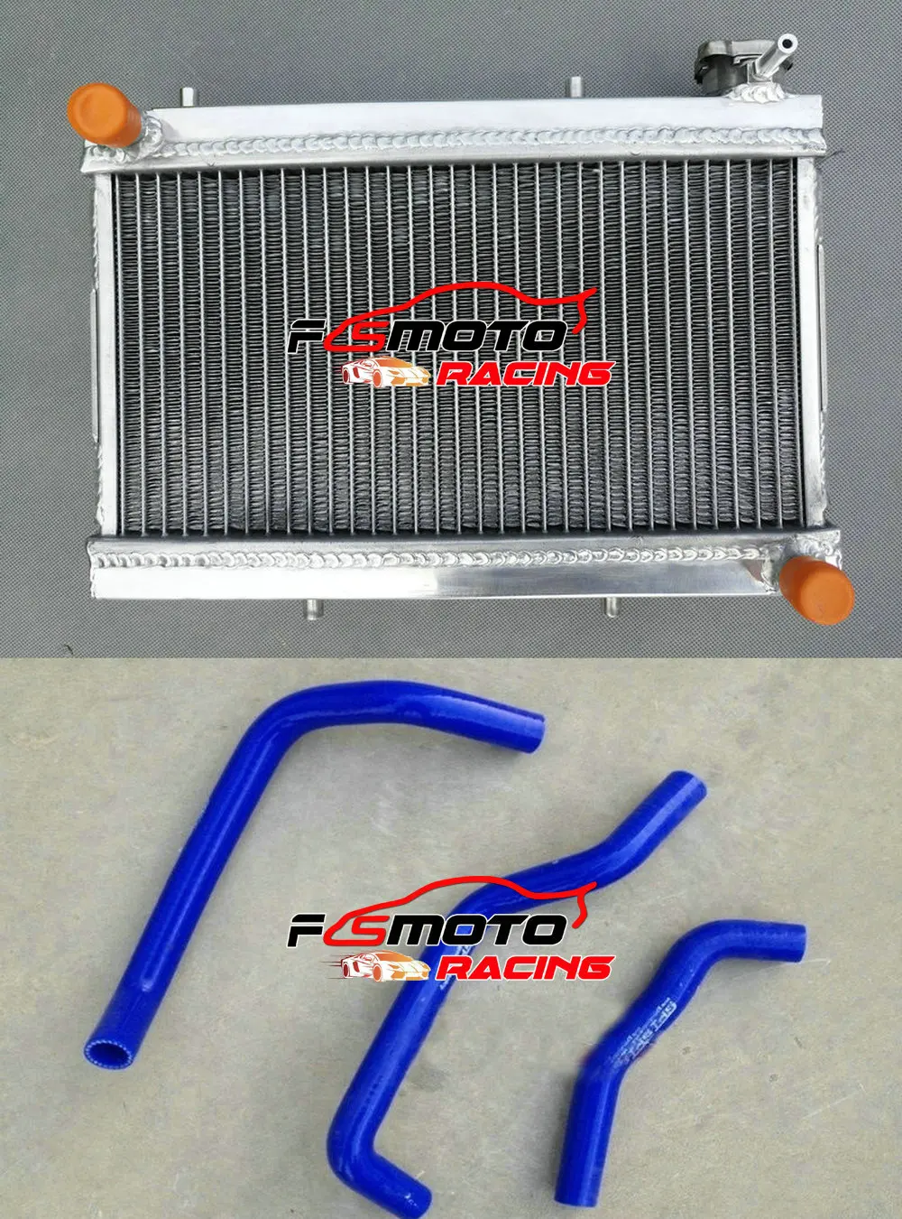 3ROW Aluminum Radiator + Silicone HOSE For HONDA TRX250 TRX250R TRX 250 1988-1989 88 89