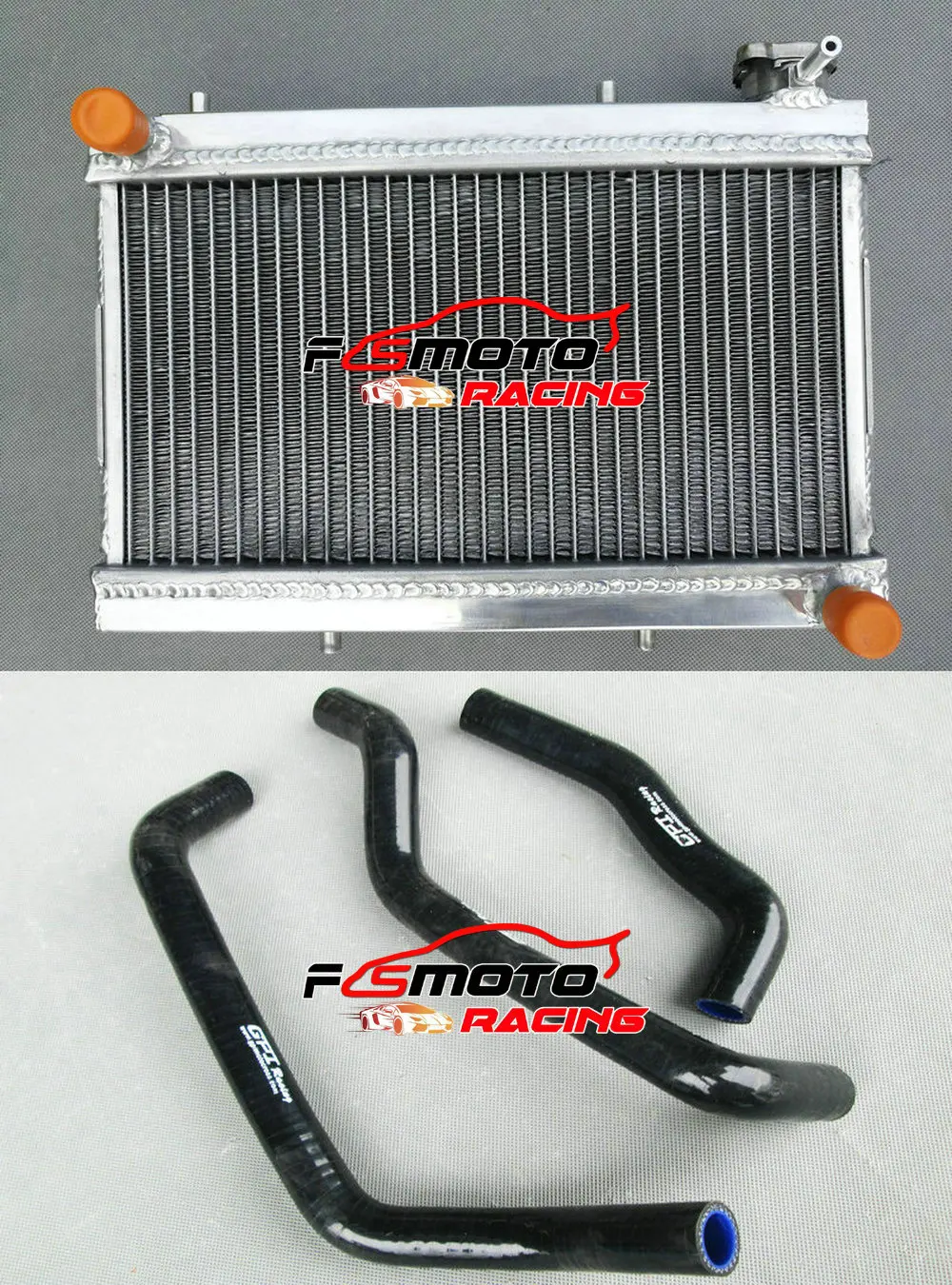 3ROW Aluminum Radiator + Silicone HOSE For HONDA TRX250 TRX250R TRX 250 1988-1989 88 89