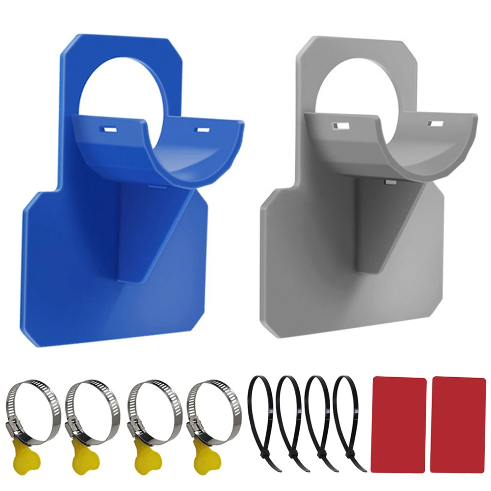 Original Pool Pipe Fixing Holder Pool Hose Support Hose Outlet Mount with Cable Tie Clamp for Intex Above Ground Pool Accessory