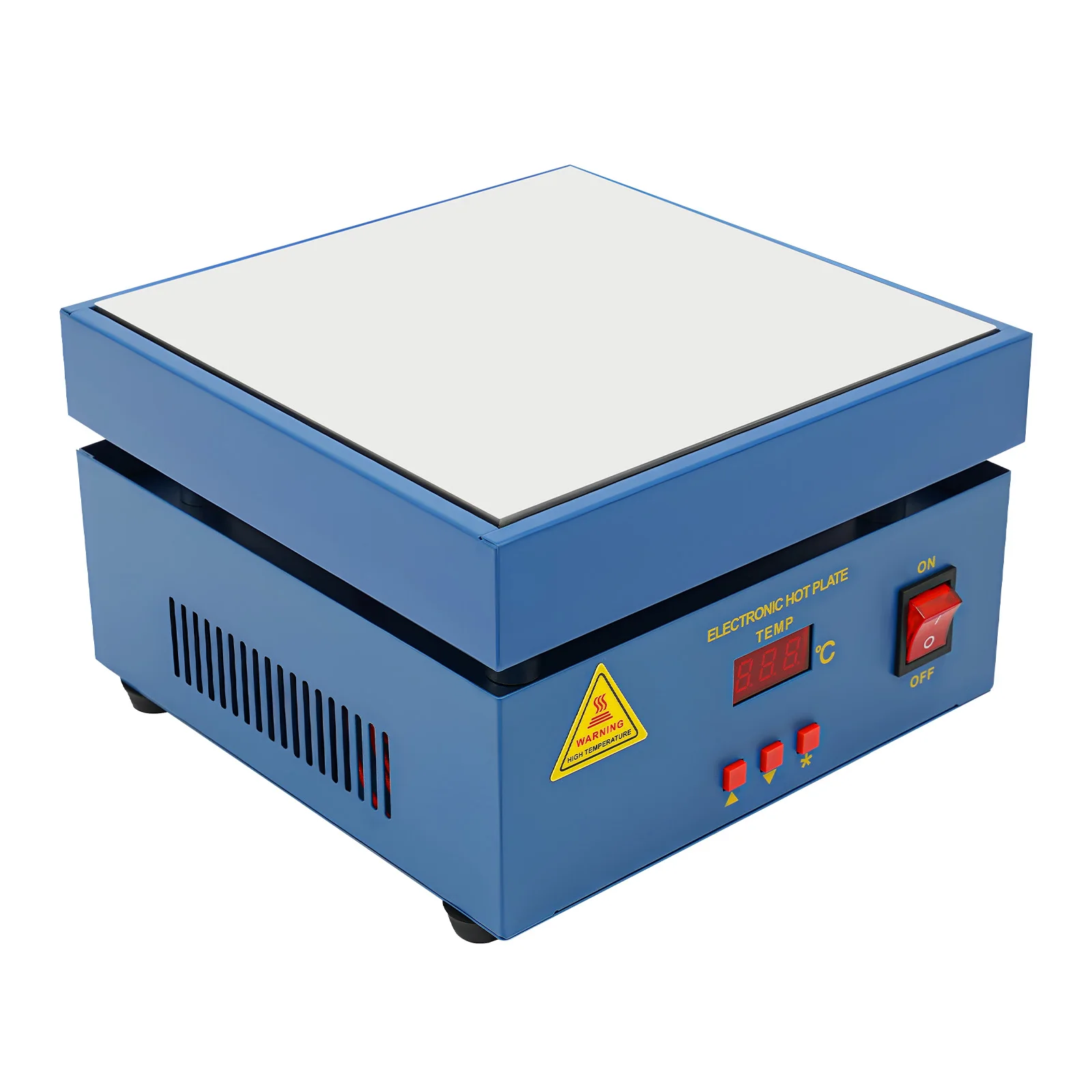 800W Electronic Soldering Hot Plate Preheat Soldering Station Welder Hot Plate LCD Display 20x20cm