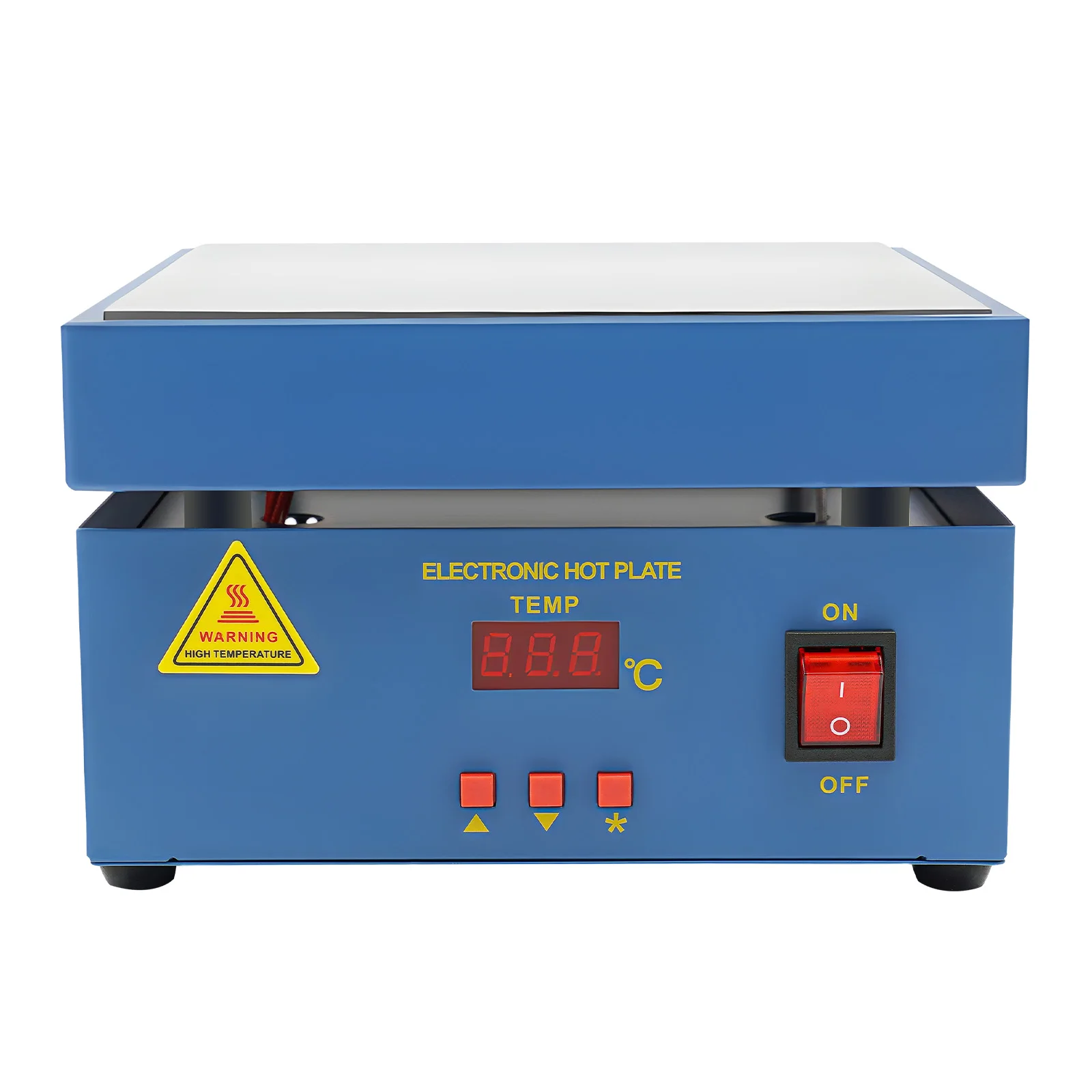 800W Electronic Soldering Hot Plate Preheat Soldering Station Welder Hot Plate LCD Display 20x20cm