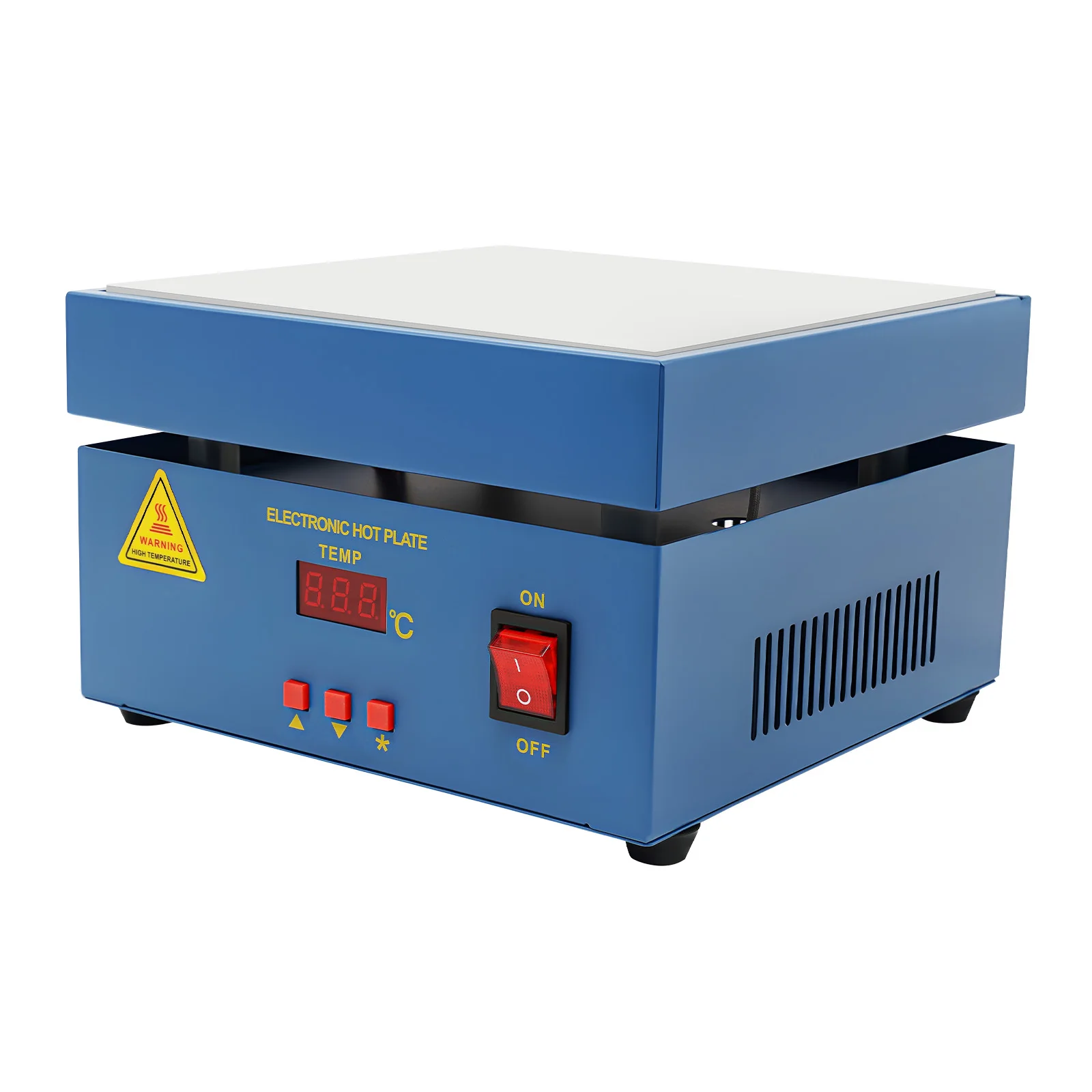 800W Electronic Soldering Hot Plate Preheat Soldering Station Welder Hot Plate LCD Display 20x20cm