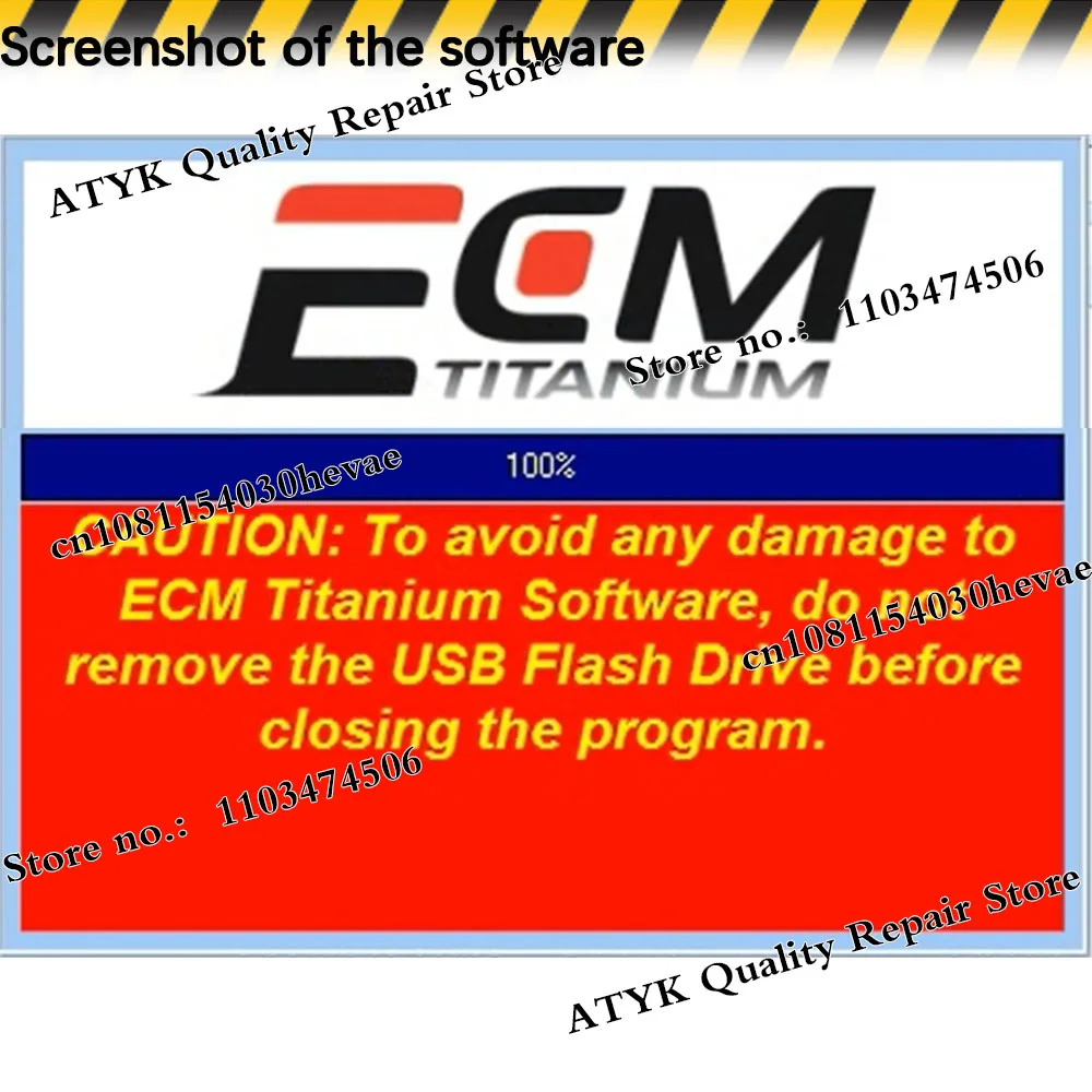 ECM Titanium 1.61 VM Win Diagnostic for Car Auto Tuning Repair Program With 26000 + Driver ECM 18259+ Drivers ECU Tool Software