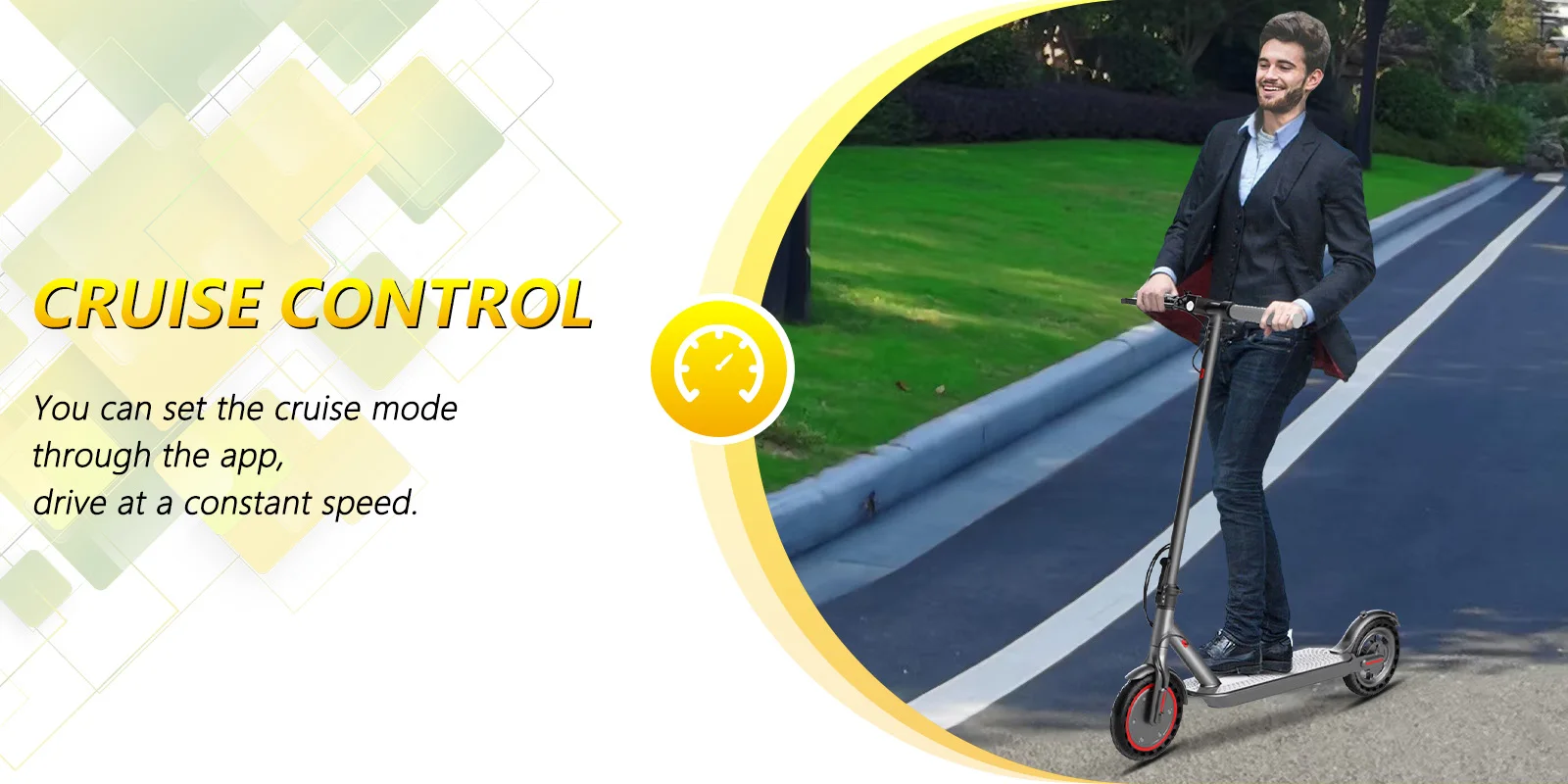 AOVOPRO Adult Electric Scooter 36V 7.8AH Battery 250W Powerful Motor Maximum Speed: 15.53mph Miles App Control Supported 8.5-inch