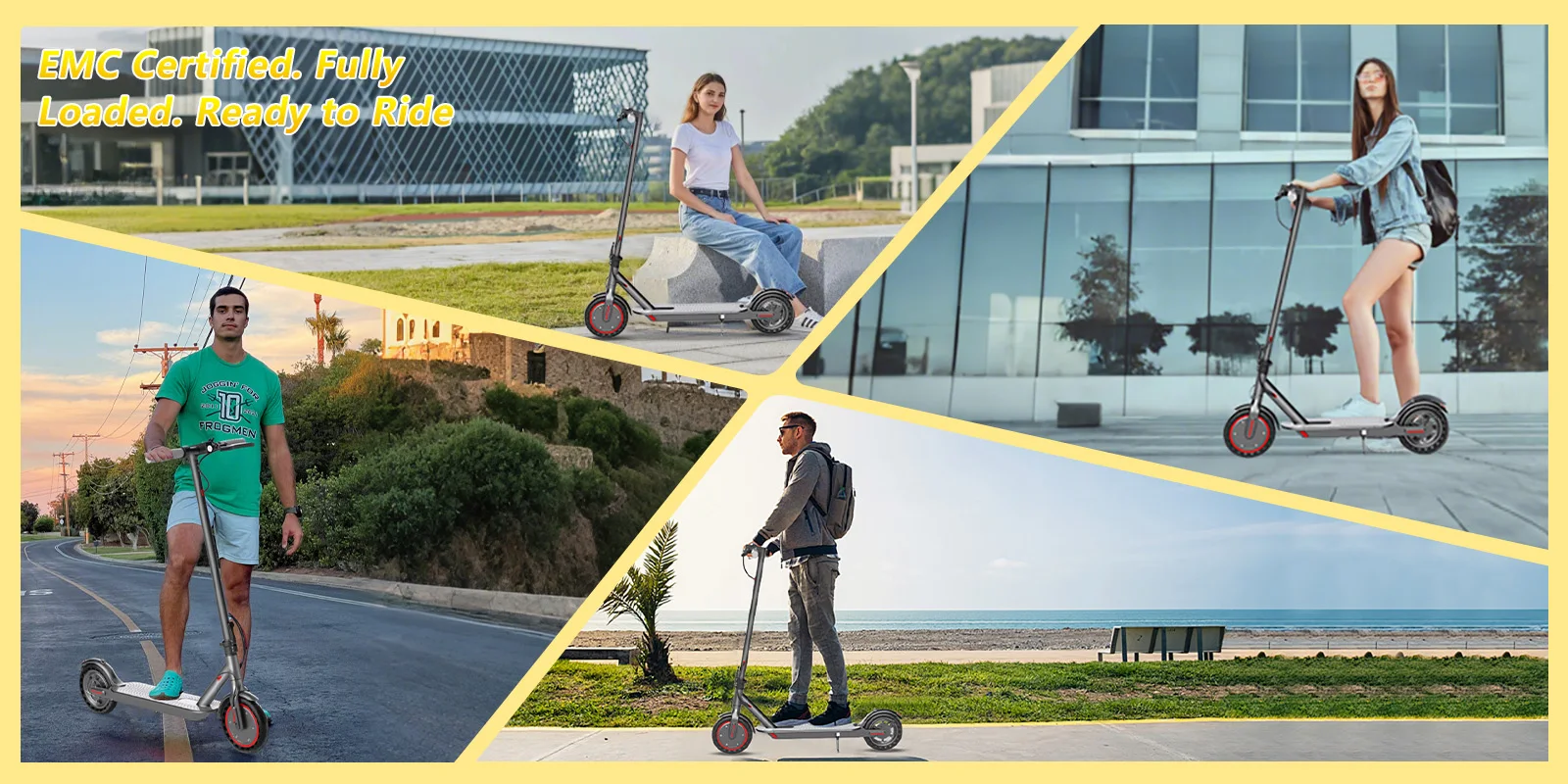 AOVOPRO Adult Electric Scooter 36V 7.8AH Battery 250W Powerful Motor Maximum Speed: 15.53mph Miles App Control Supported 8.5-inch