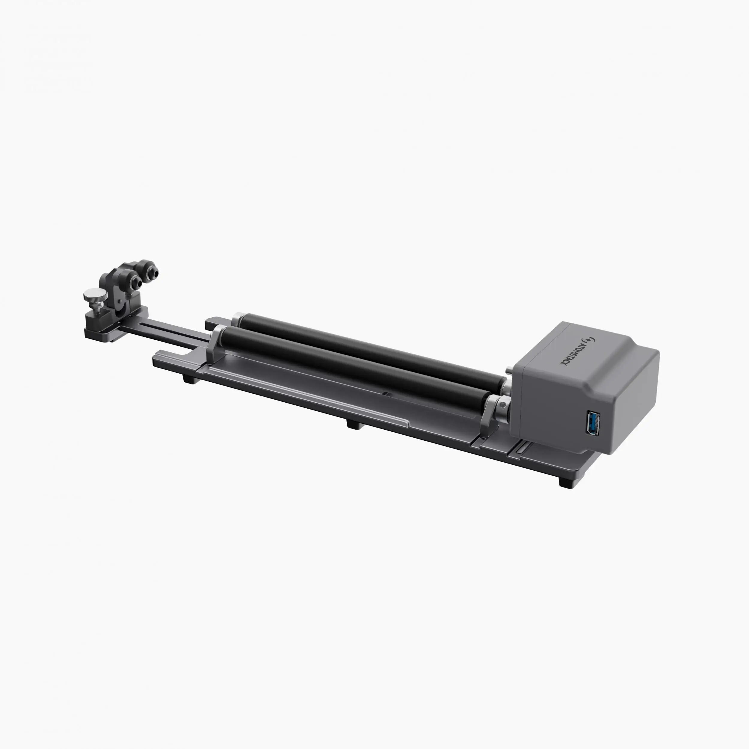 AtomStack R6 Roller Laser Engraving Rotary Module with Heightening Feet