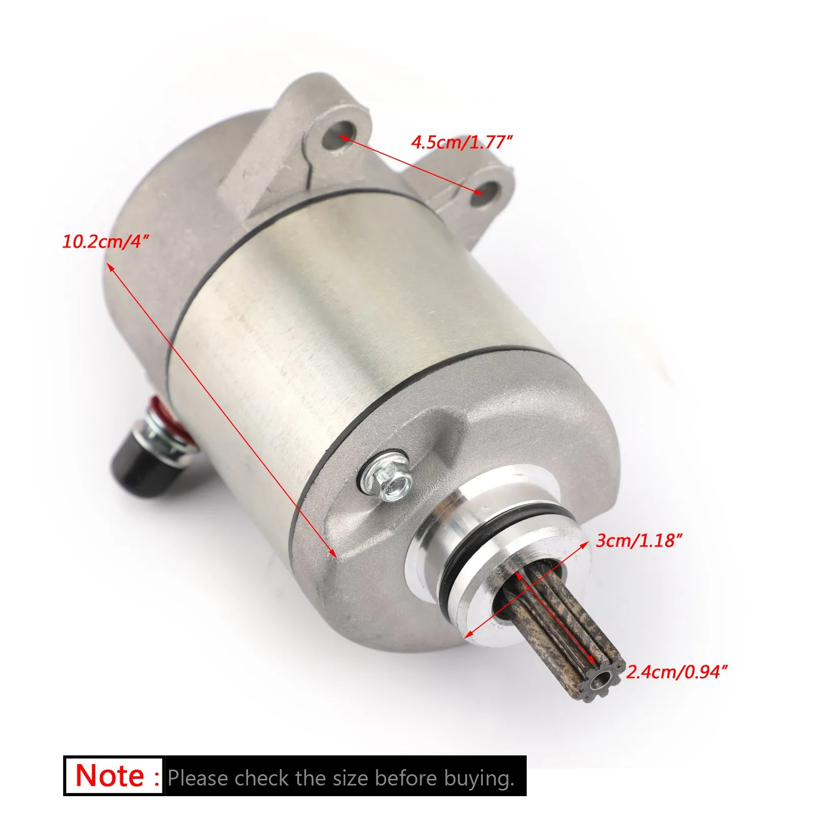 Artudatech Electric Starter Motor for Honda TRX350 TE/FE FourTrax 350 TM/FM Rancher 2000-2006 2001 2002 2003 2004 2005