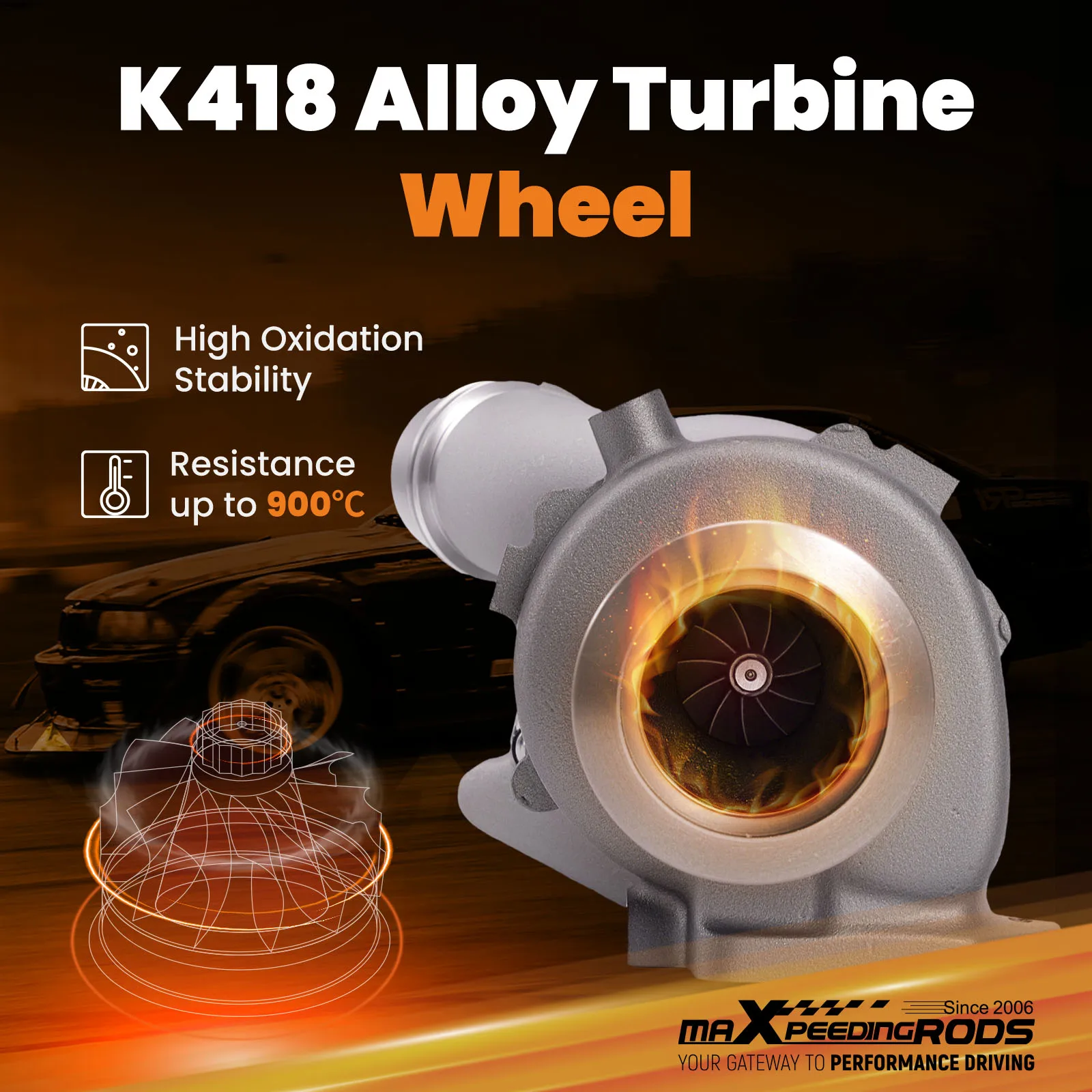 Turbocharger t for BMW X3 E83N 2.0D N47D20 130KW 177HP 2007- 49135-05870 4913505830 4913505840 4913505850 4913505875