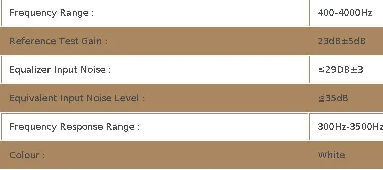 JINGHAO Hearing Aids Sound Amplifier Rechargeable Sound Enhance For Elderly Father Mother Gift Beige