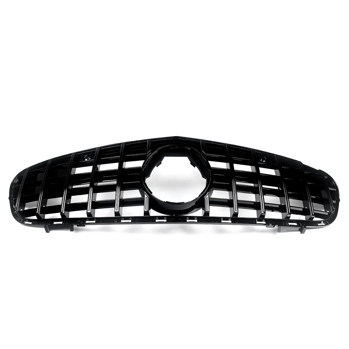 For Benz R231 SL550 SL450 Convertible GT GTR Grille Grill Gloss Black 2017-2020