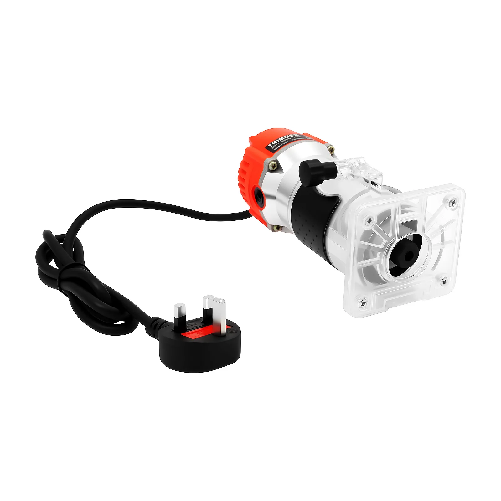 800W Woodworking Trimmer 30000RPM,Compact Electric Handheld Wood Router Carpenter Power Tool for DIY Wood Grooving Edge Trimming