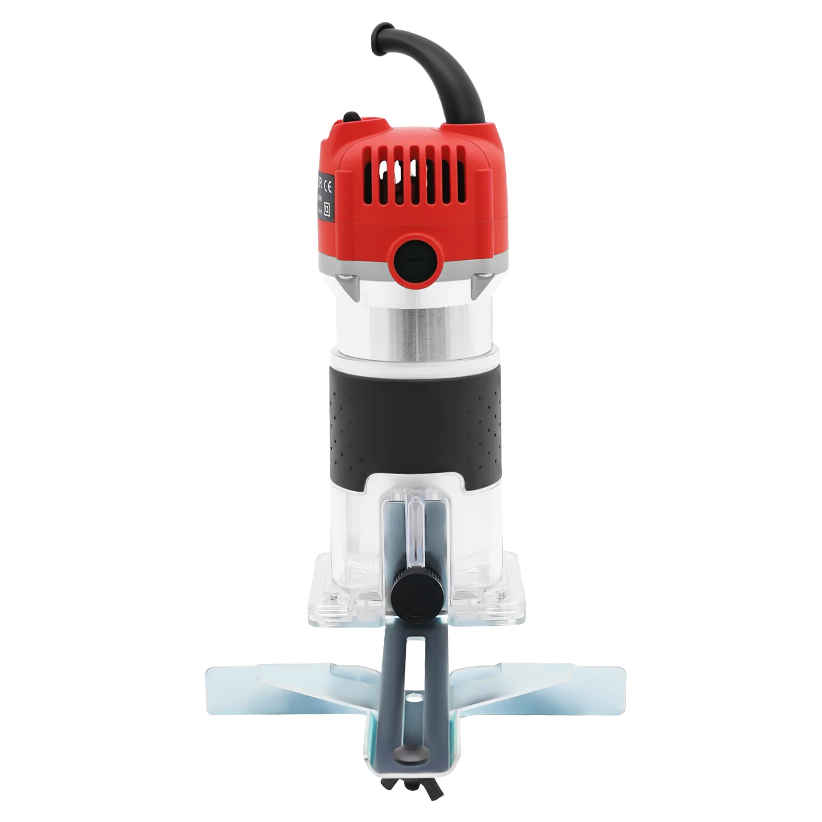 800W Woodworking Trimmer 30000RPM,Compact Electric Handheld Wood Router Carpenter Power Tool for DIY Wood Grooving Edge Trimming