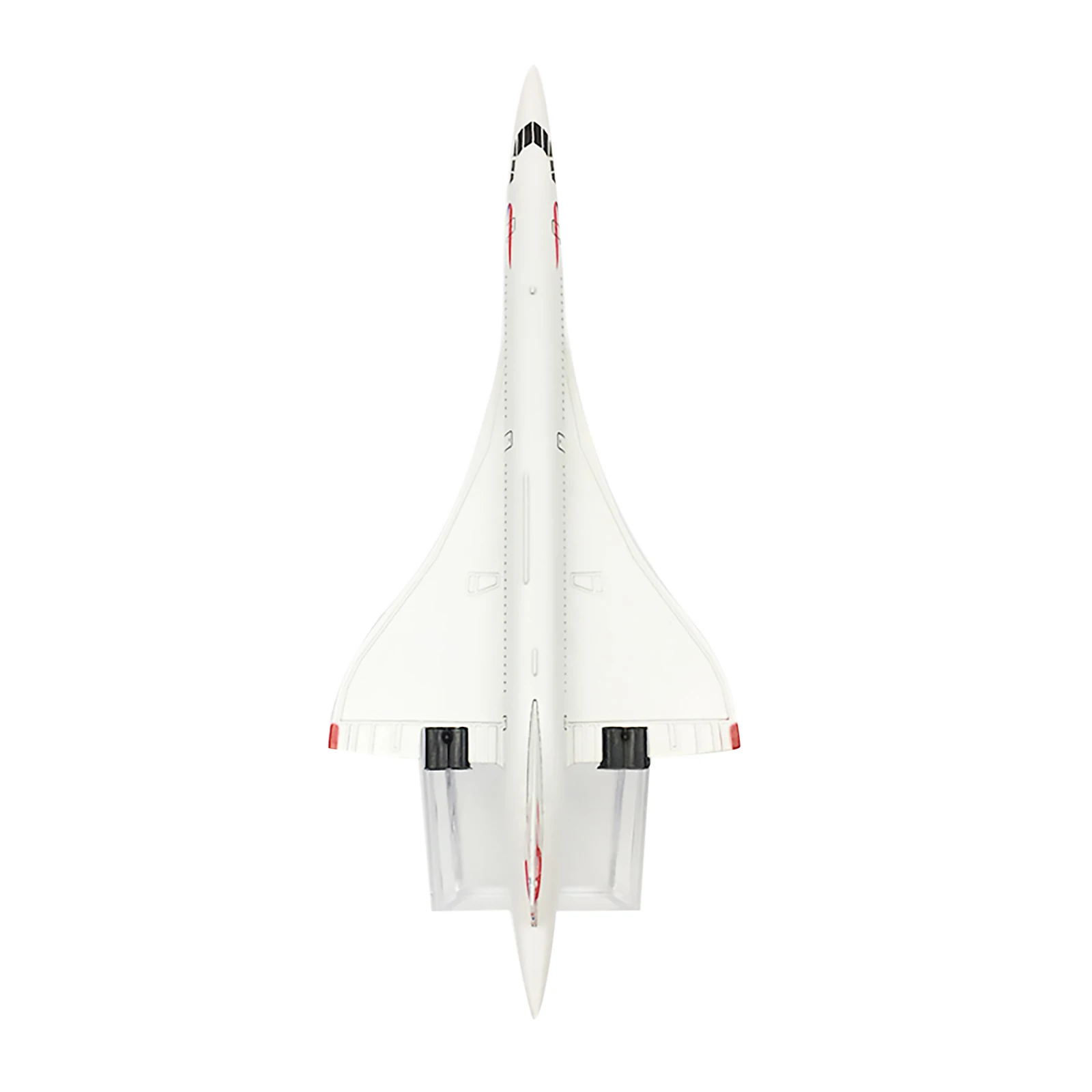 Retro 1:400 Scale Airplane Model Diecast Planes 16cm British F-BVFB Concorde Model Plane With Stand Static Display Home Decora