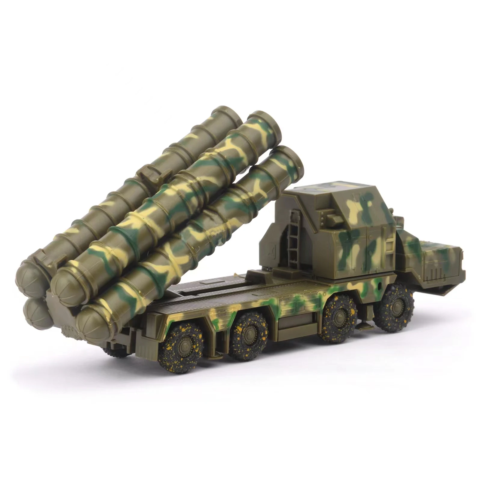Easy To Build 1/72 Scale Russian S-300 Missile Launcher Vehicle 4D Unassembled Military Model DIY Kits Beginner Friendly Kid Gif