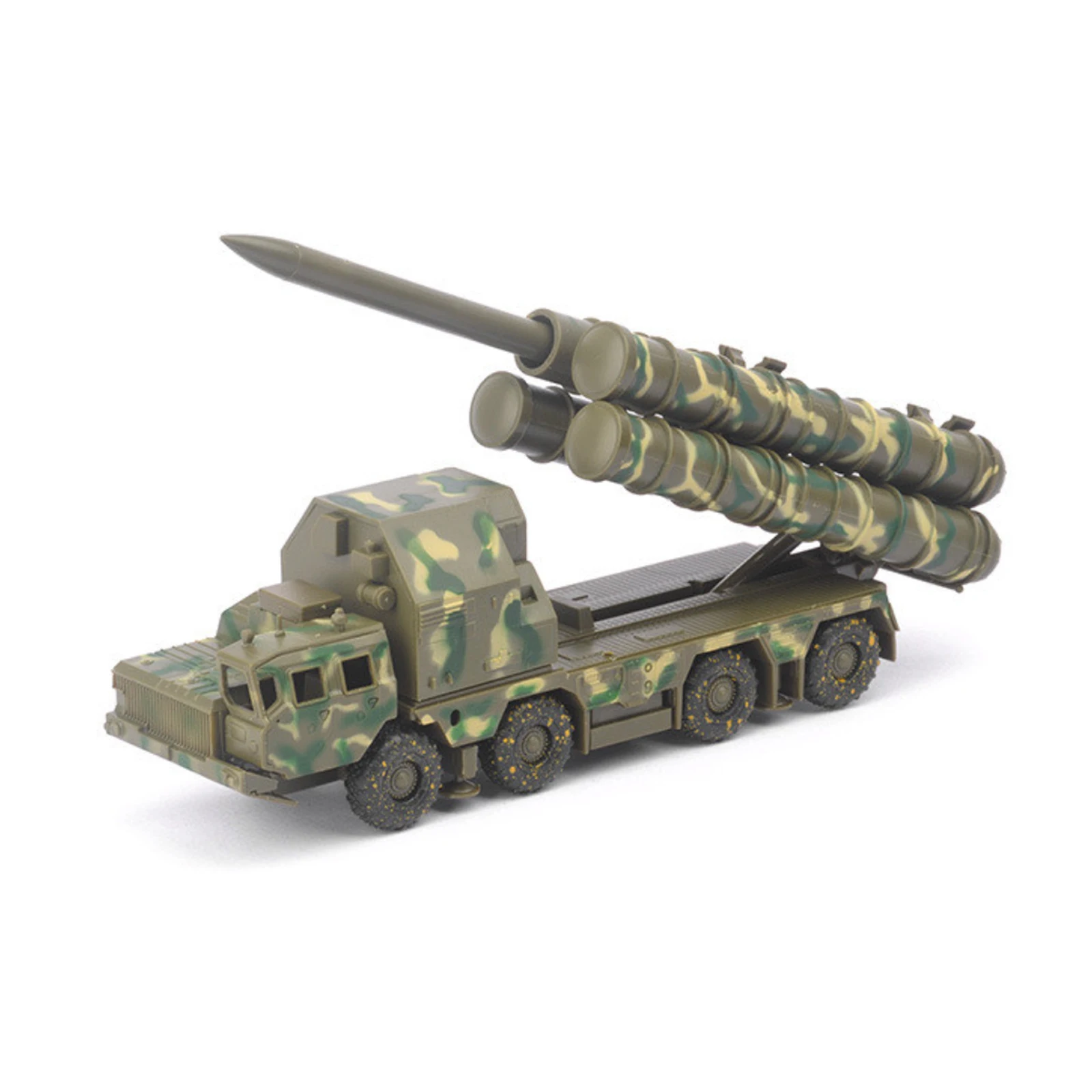 Easy To Build 1/72 Scale Russian S-300 Missile Launcher Vehicle 4D Unassembled Military Model DIY Kits Beginner Friendly Kid Gif