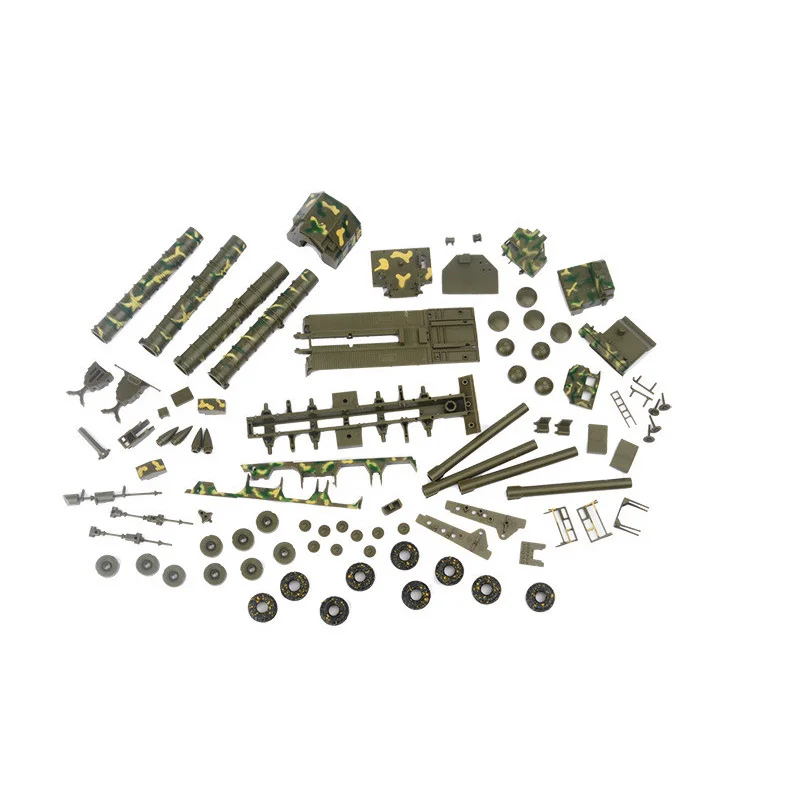 Easy To Build 1/72 Scale Russian S-300 Missile Launcher Vehicle 4D Unassembled Military Model DIY Kits Beginner Friendly Kid Gif