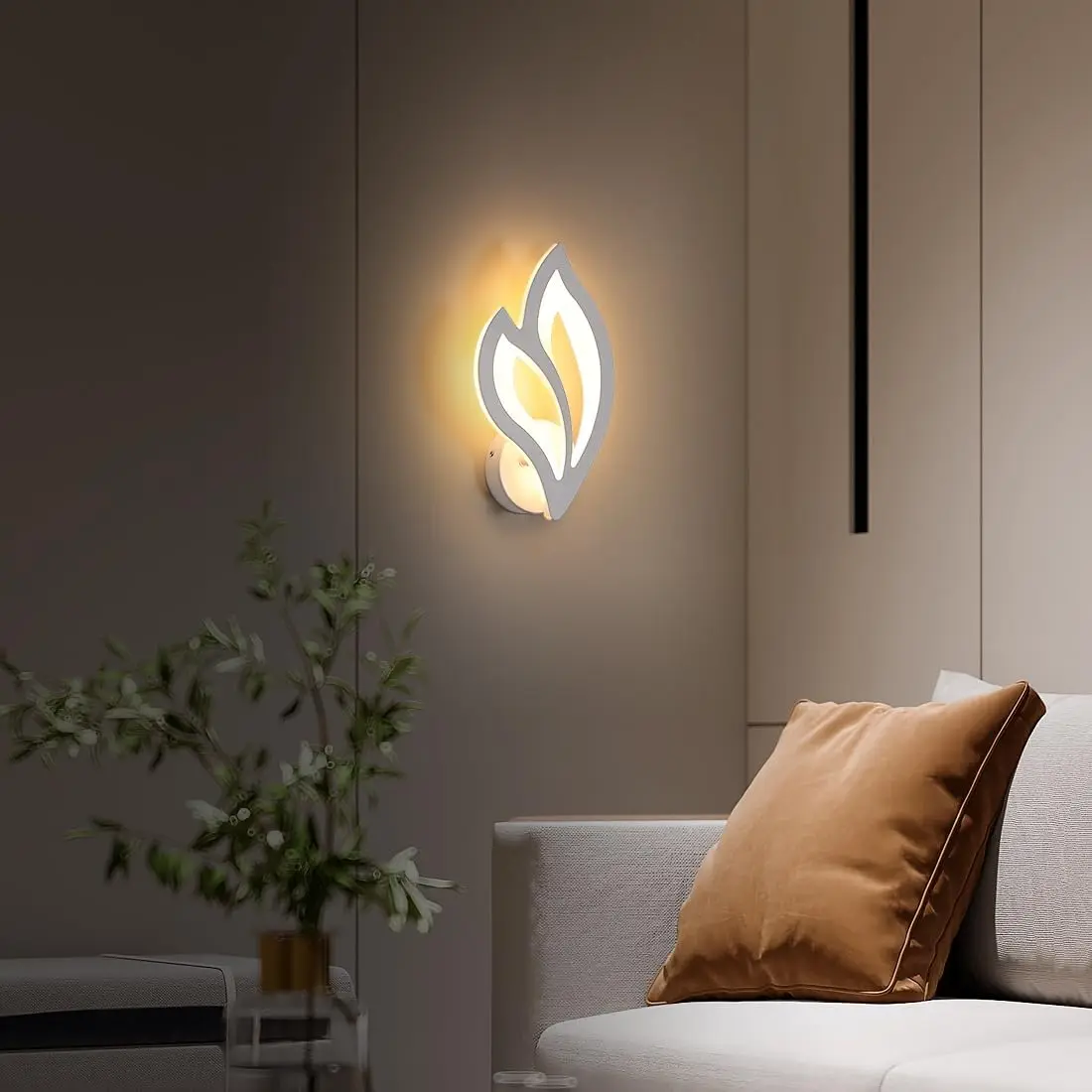 Modern LED Wall Light Acrylic LED Wall Lamp Indoor Wall Lighting Fixtures for Bedside, Hallway, Stair, Living Room, Bedroom
