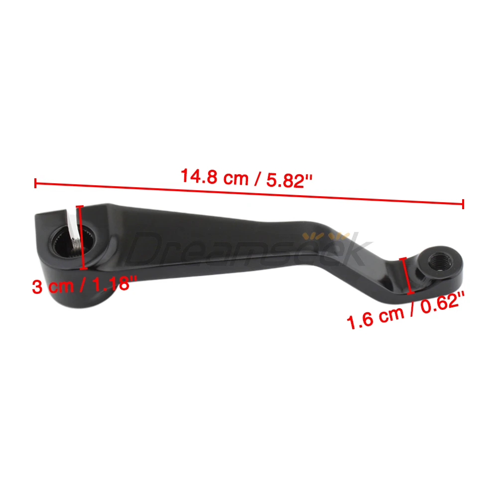 Gear Shift Shifter Arm Rod Lever for Harley Softail Low Rider Street Bob 2018+ Low Rider S Standard 2020+ Low Rider ST 2022+ CNC