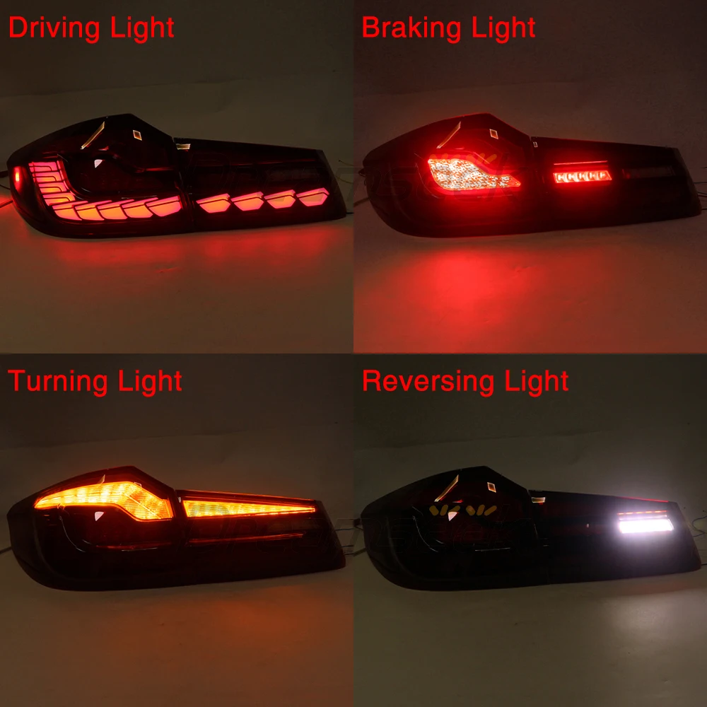 LED Tail Light Assembly for BMW 5 Series G30 F90 M5 2018-2022 Auto Rear Lamp Brake Turn Signal Reversing Running Light Taillight