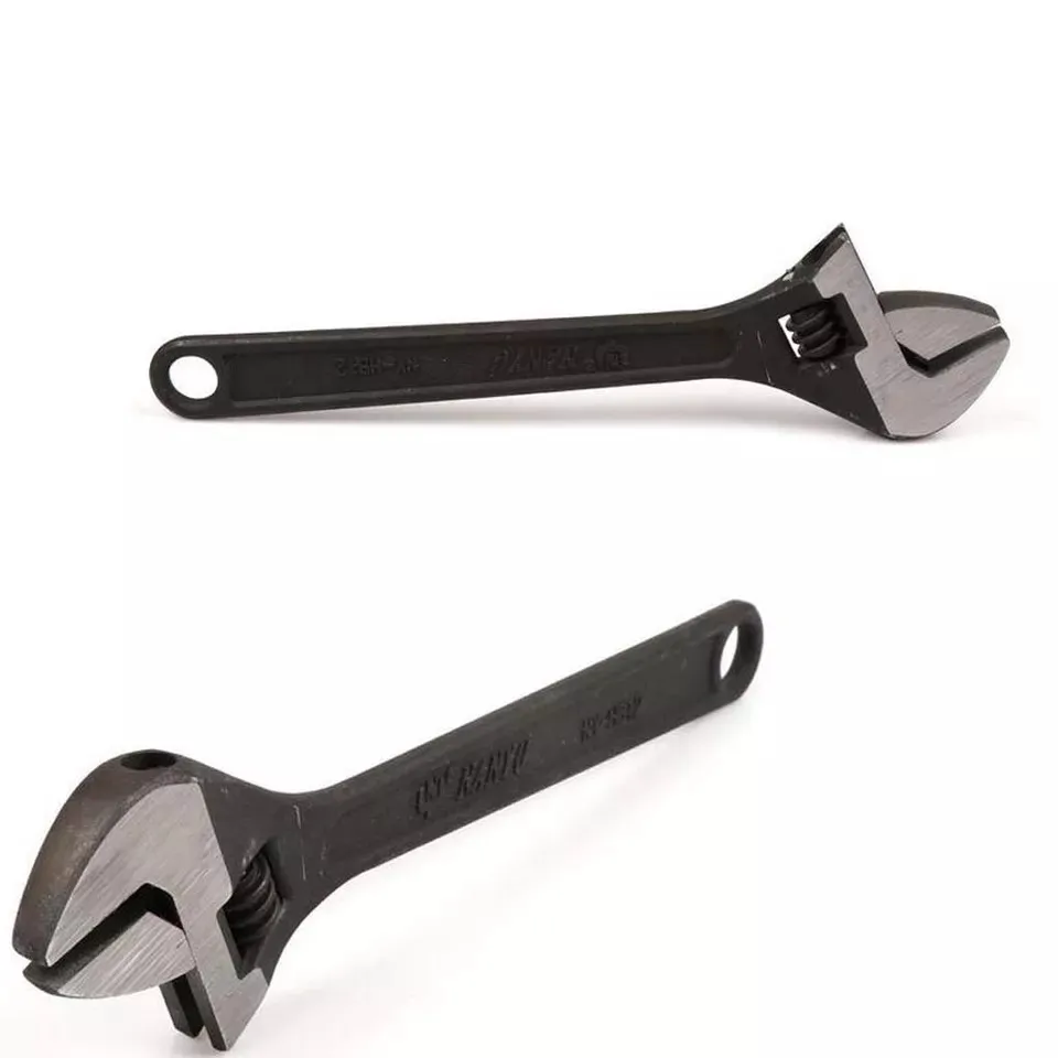 BRIEFNESS 18-Inch Adjustable Spanner Large Precision Adjustable Wrench Stainless Steel Adjustable Wrench 42MM Professional Hand