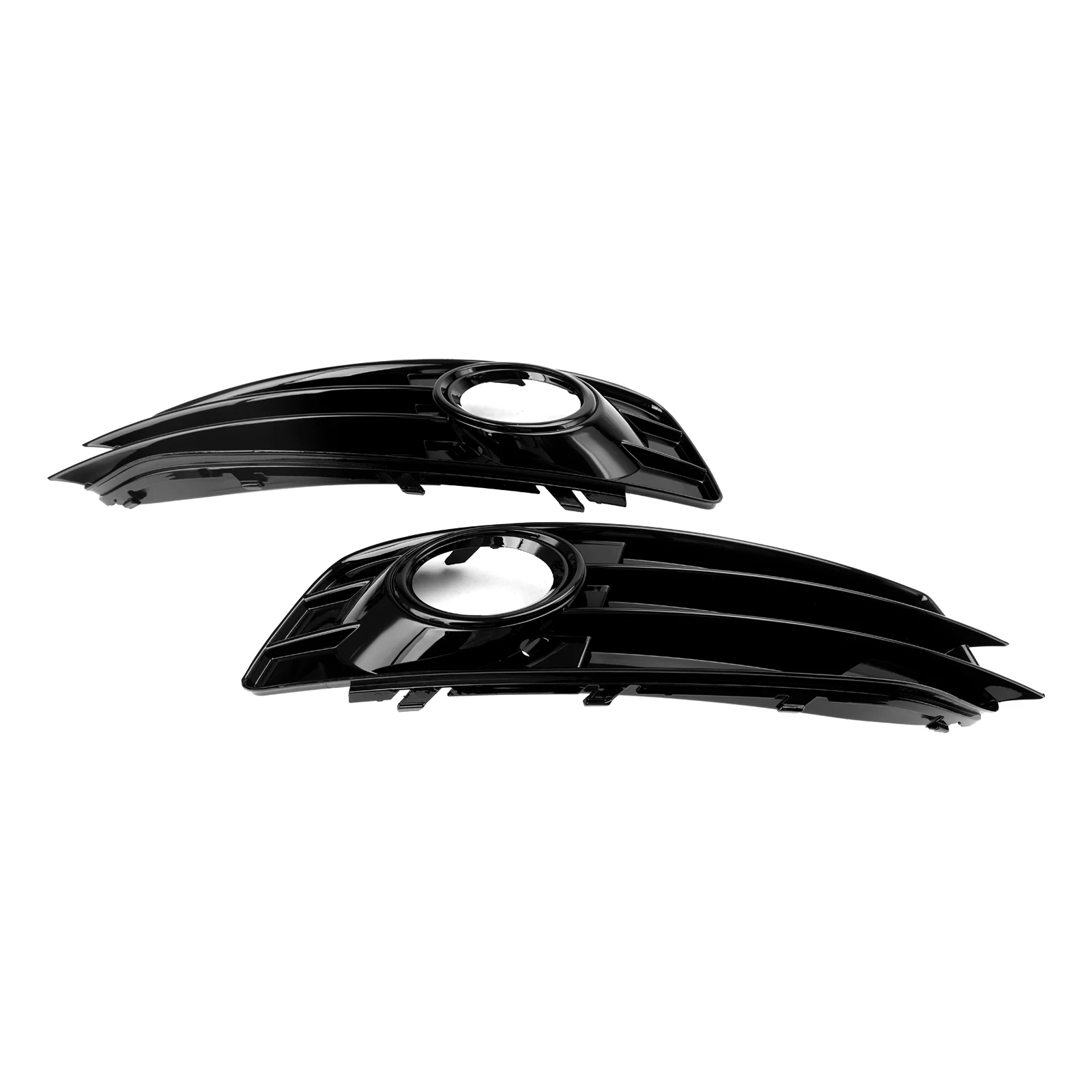 Artudatech Front Lower Bumper Grille Fog Light Cover Fit for Audi A3 8P S-Line 2009-2012