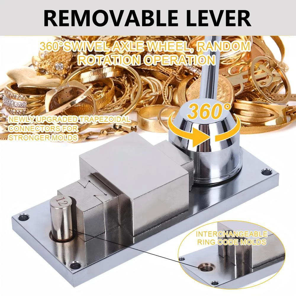 Superior Ⅳ Ring Bending Tool Make Rings Essential Tools for DIY Ring Making Beginners Perfect for Crafting & Processing Jewelry