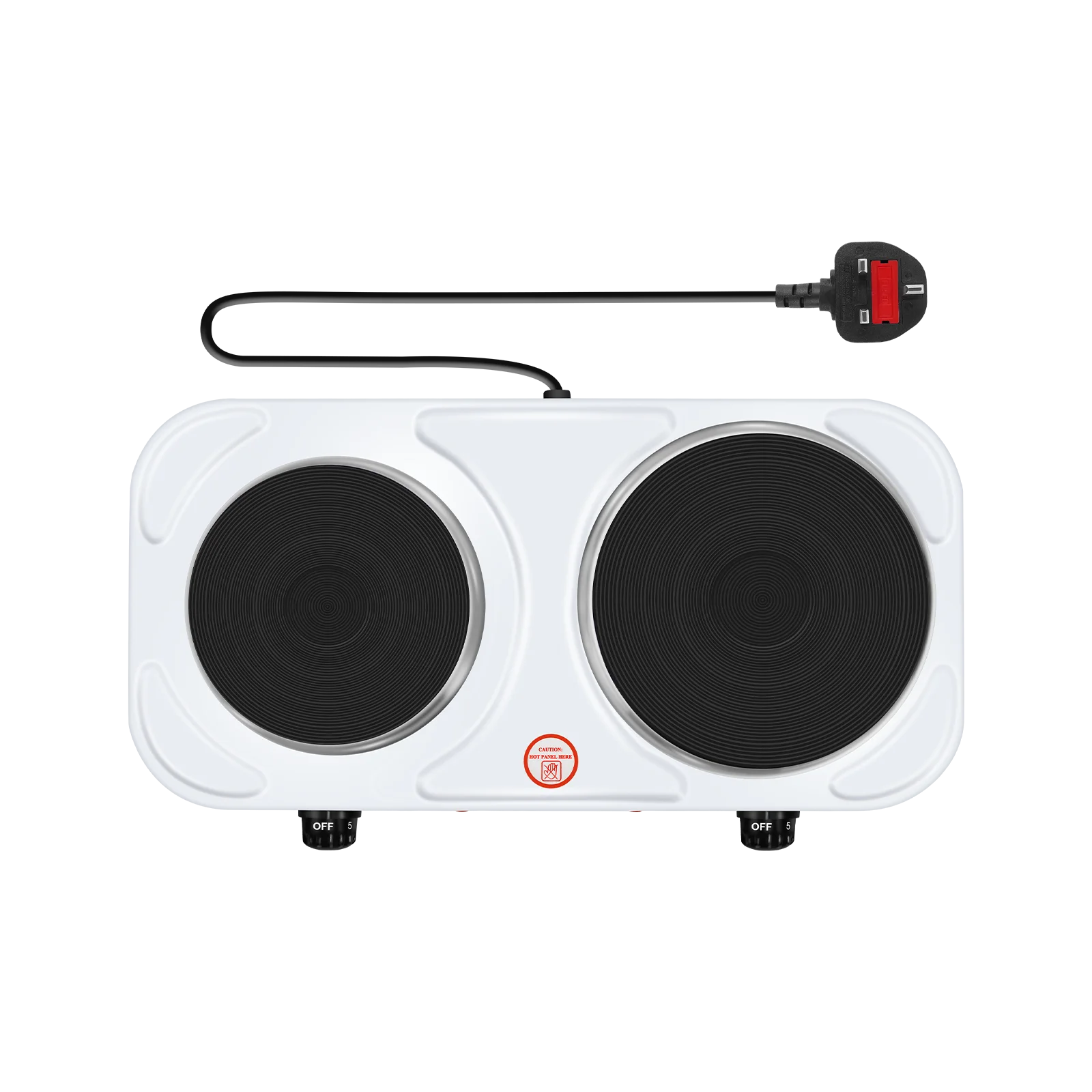 Single/Double-Head Electric Stove Electric Hot Plate Portable Kitchen Table Top Stove Hotplate 2000W Cooking Pot