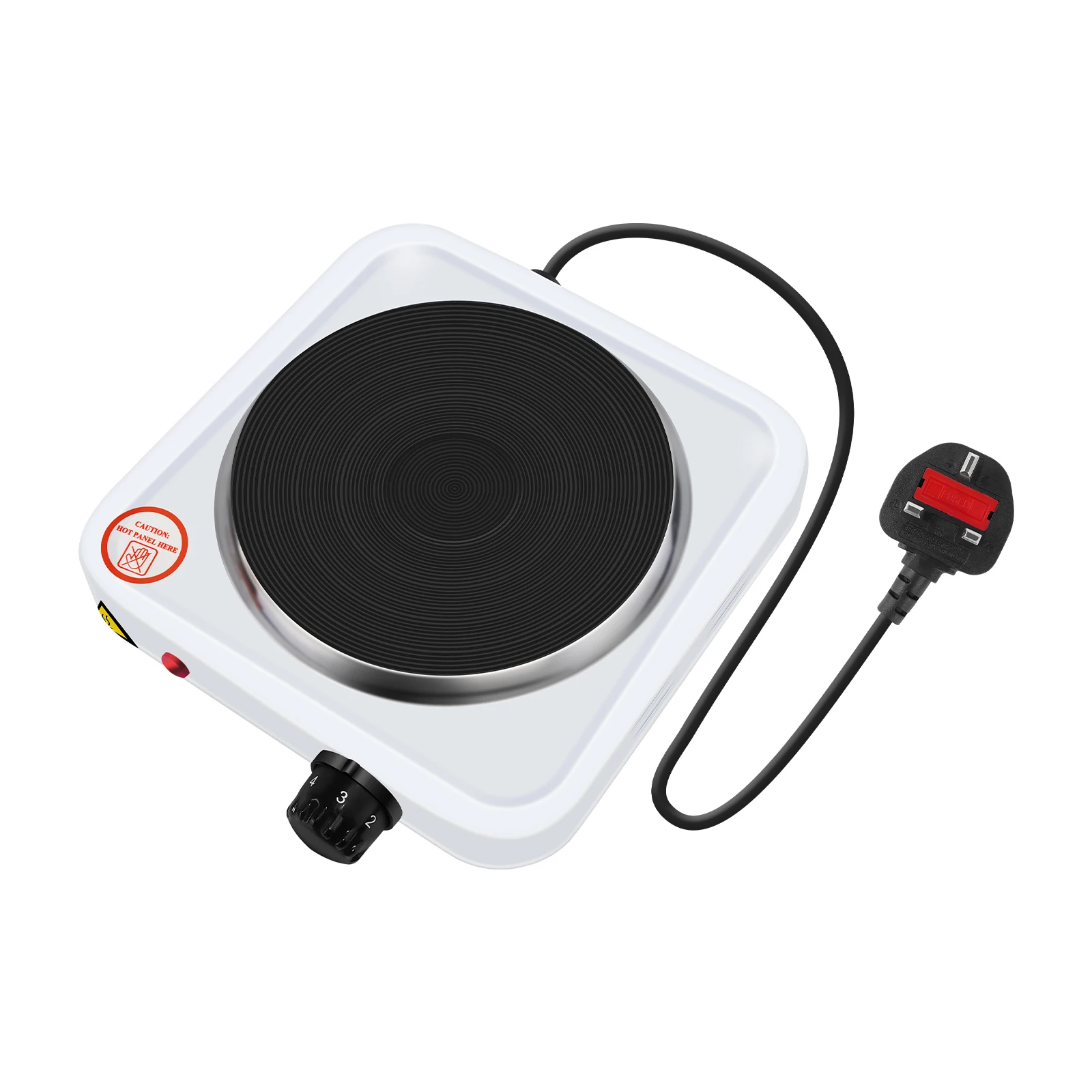 Single/Double-Head Electric Stove Electric Hot Plate Portable Kitchen Table Top Stove Hotplate 2000W Cooking Pot
