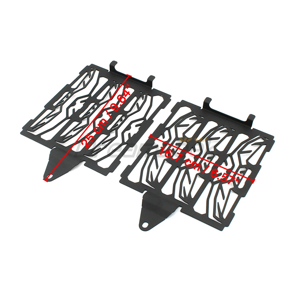 2Pcs Black Radiator Guard Cover for BMW R1300GS 2023 2024 Motorcycle Radiator Grille Grill Shield Protector Aluminum Alloy