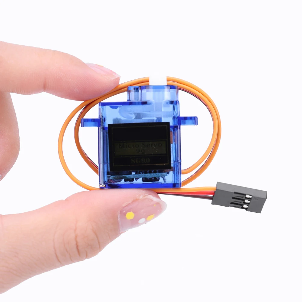 1-20pcs SG90 9G Micro Servo For RC Planes Fixed Wing Aircraft Model Telecontrol Aircraft Toy Mini Servo Motor 450 Helicopter